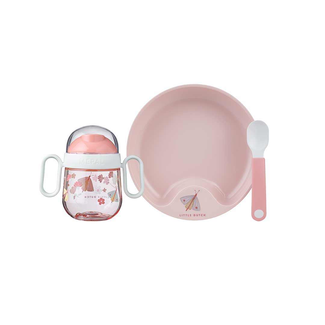  Little Dutch Mepal Baby Dinnerware Set - Flowers + Butterflies、mySite、merchandisen