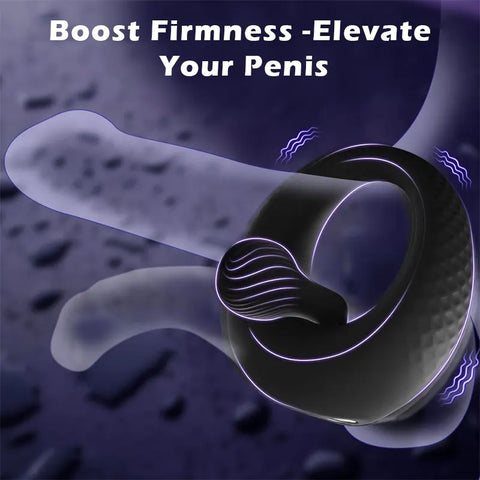 SyncPulse Adjustable Vibrating Couples Ring