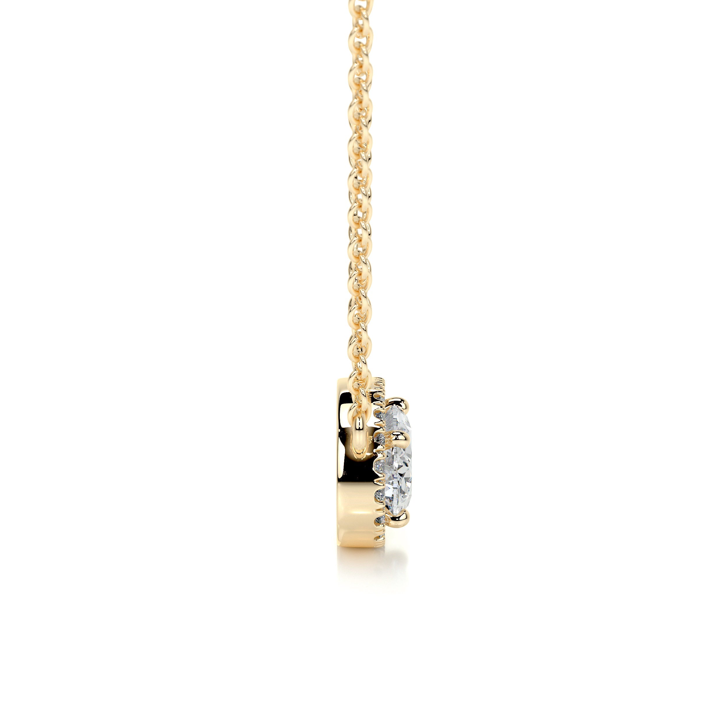 Petit Louise Lab Grown Diamond Pendant -18K Yellow Gold、mySite、hinf8tx79