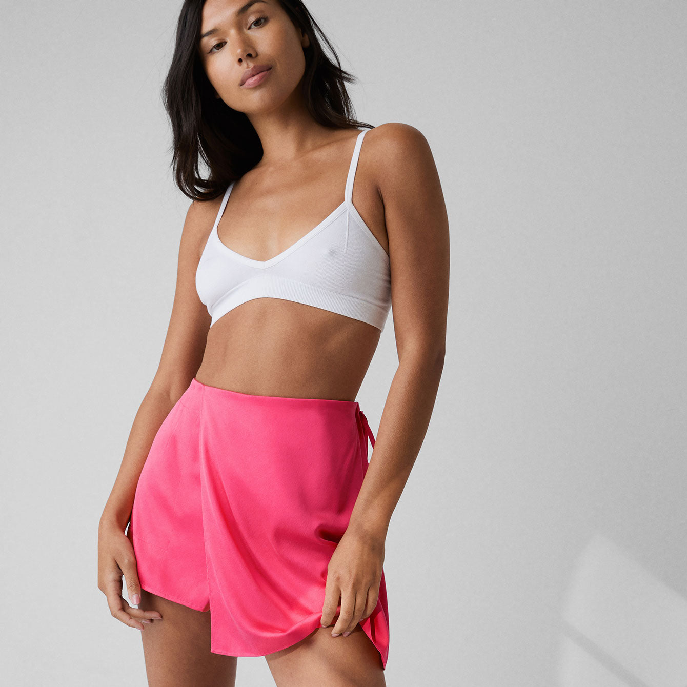 Washable Silk Wrap Sleep Skirt、mySite、bengalsvssteelers