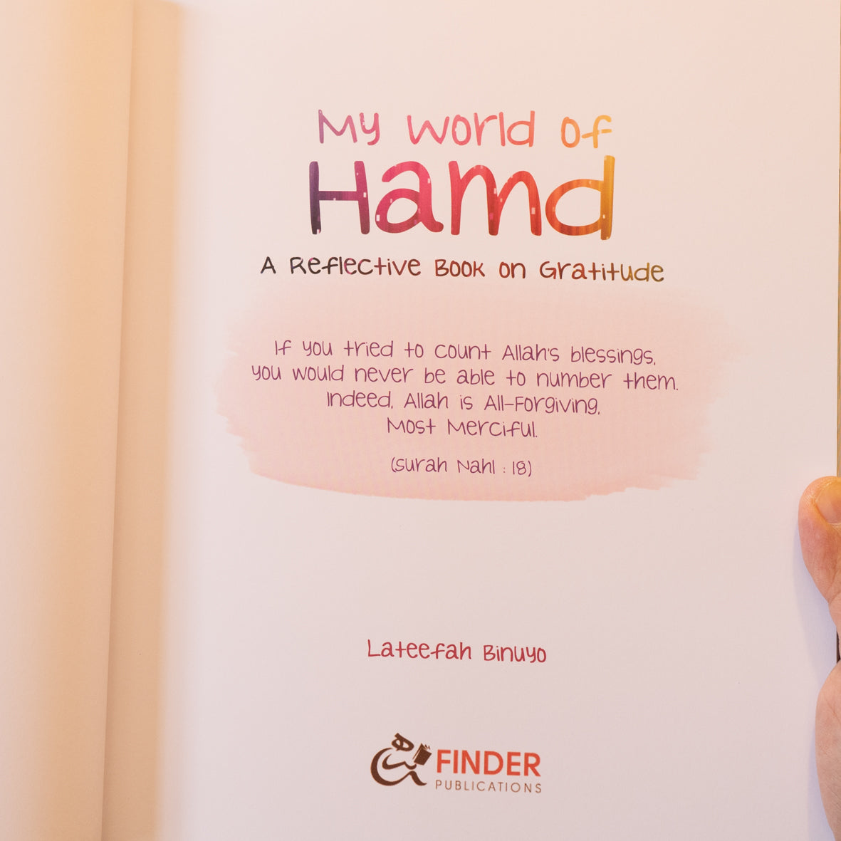 My World of Hamd: A Reflective Book on Gratitude、mySite、topwebapps