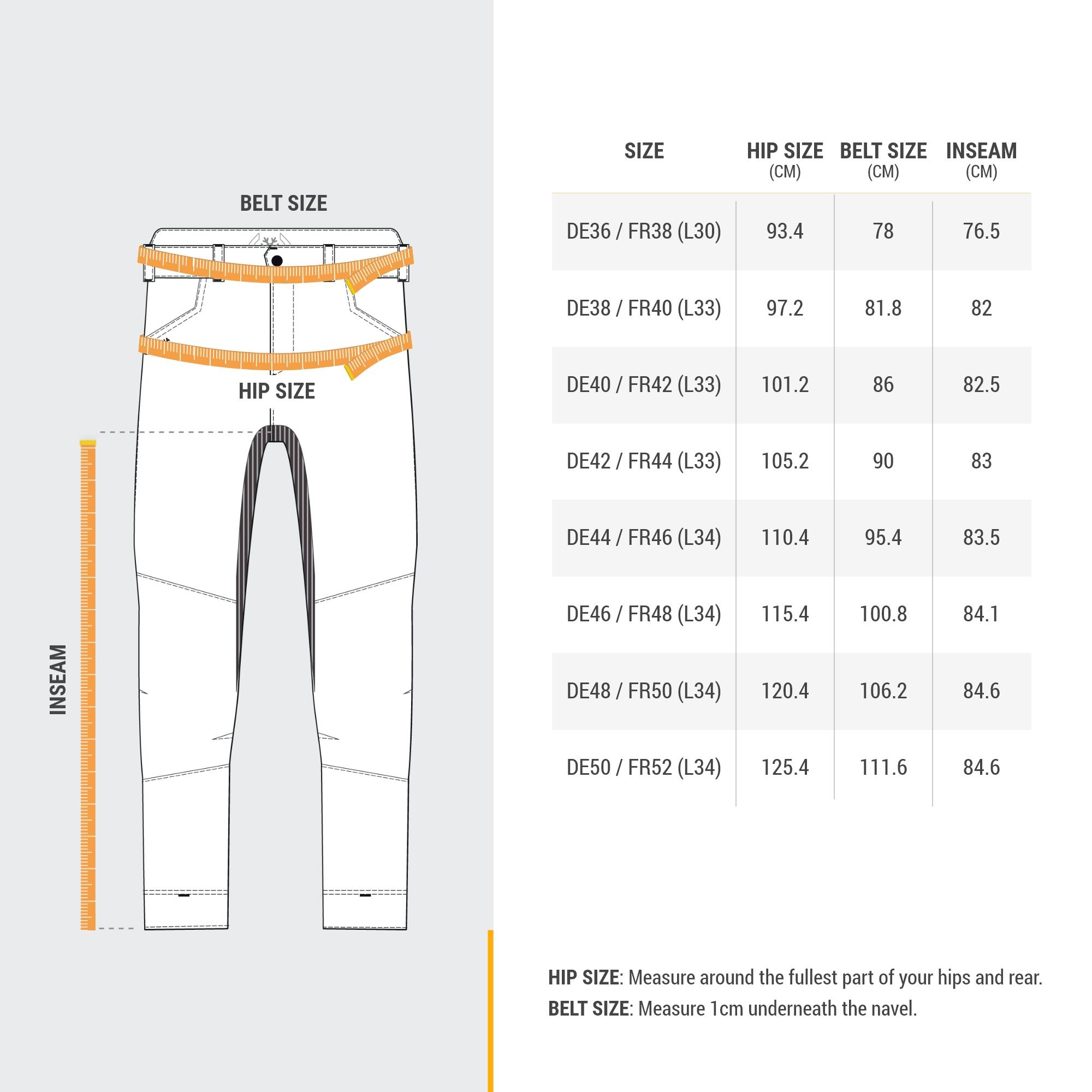 Quechua MEN'S WARM WATER-REPELLENT HIKING Pants - SH500、mySite、neckold