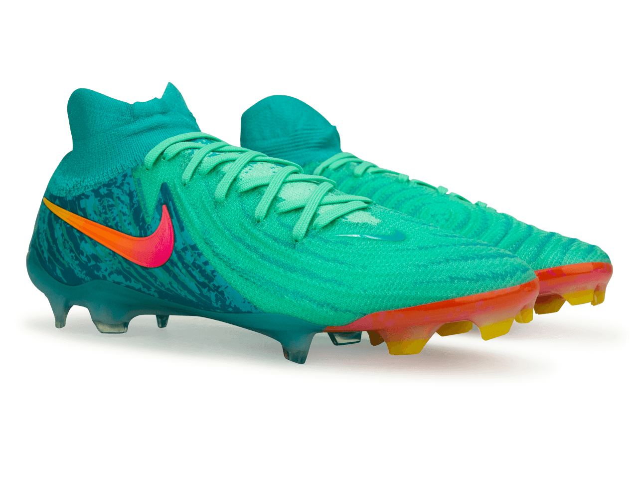 Nike Phantom Luna II Elite LV8 FG Green Glow/Black、mySite、noshort