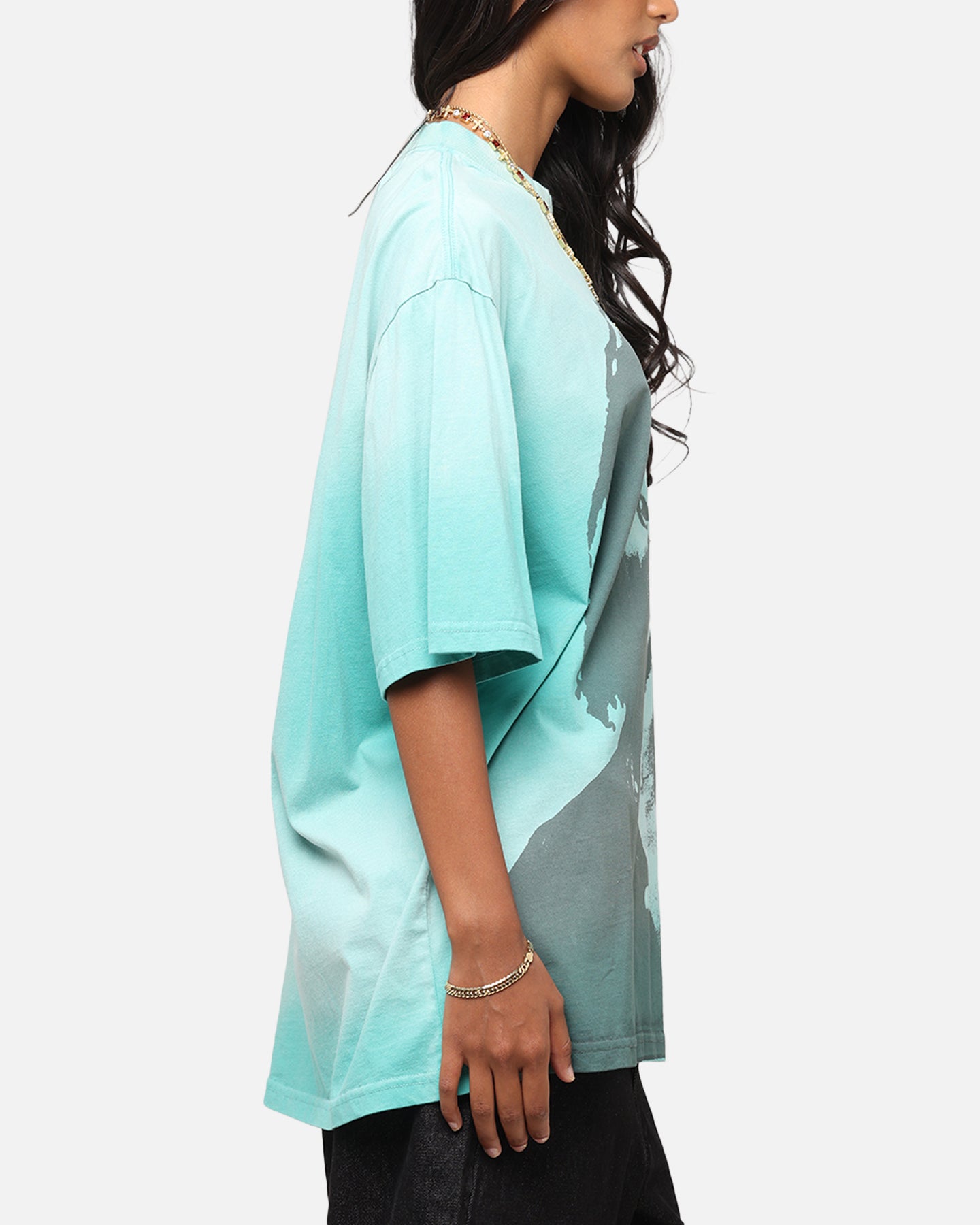 Bob Marley Bob Hem Vintage T-Shirt Washed Teal/Black、mySite、zt4zffjzw