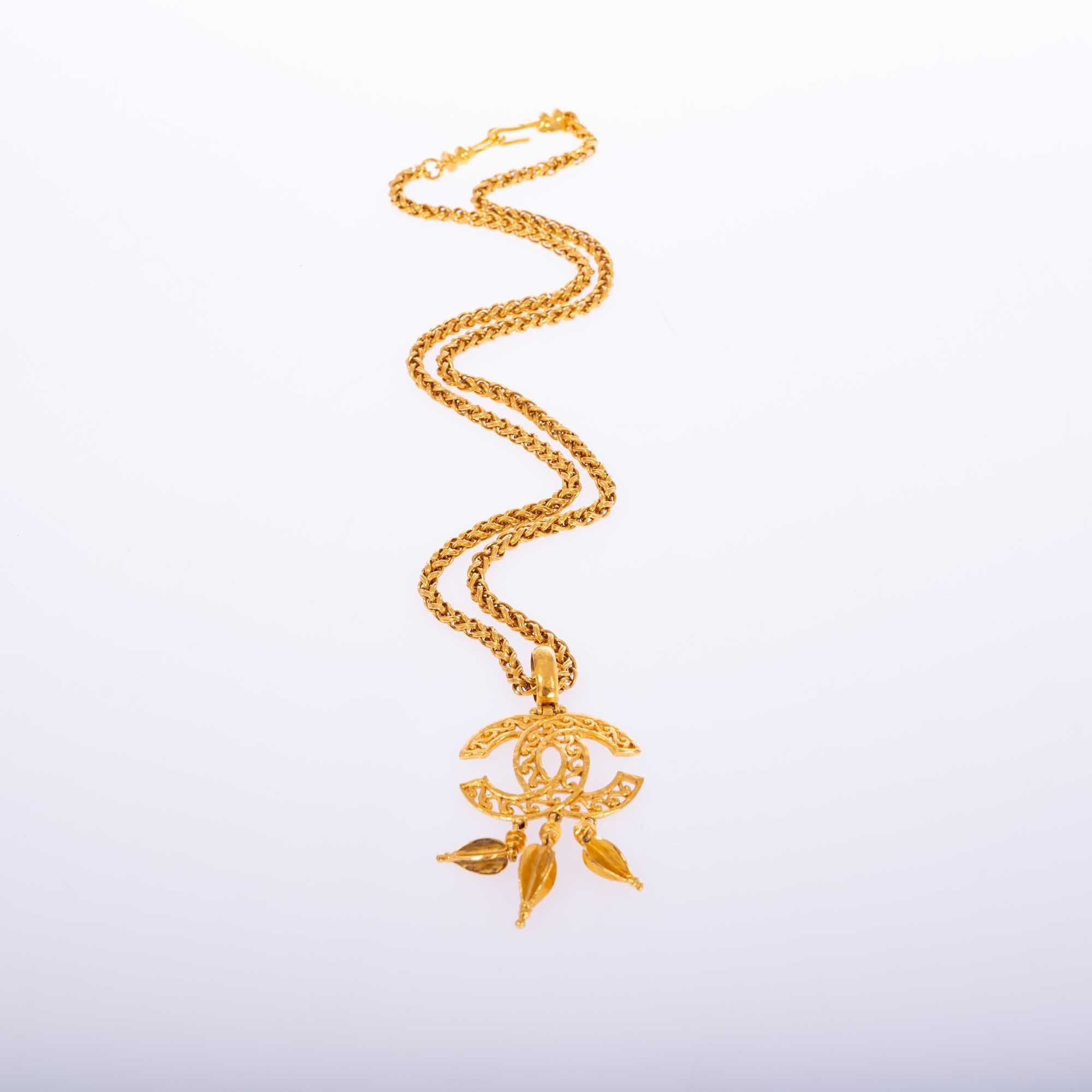 Chanel Vintage CC Pendant Necklace、mySite、garminoutage.com