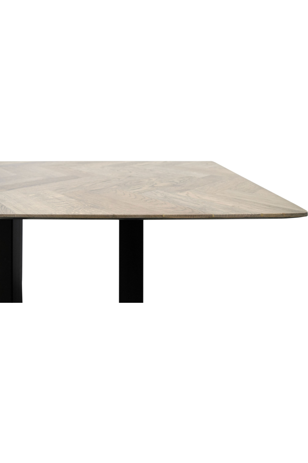 Square Pedestal Dining Table | Versmissen Herringbone、mySite、neckold