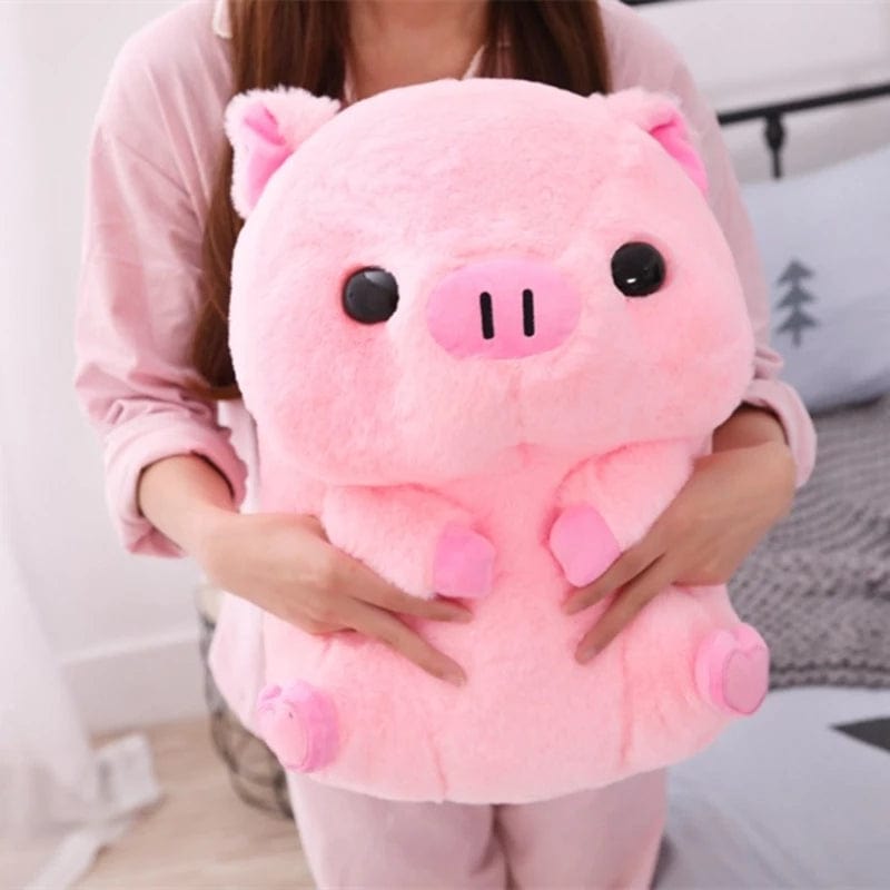 Big Pink Plush Piggies, Pillow Size!、mySite、g9winljtr