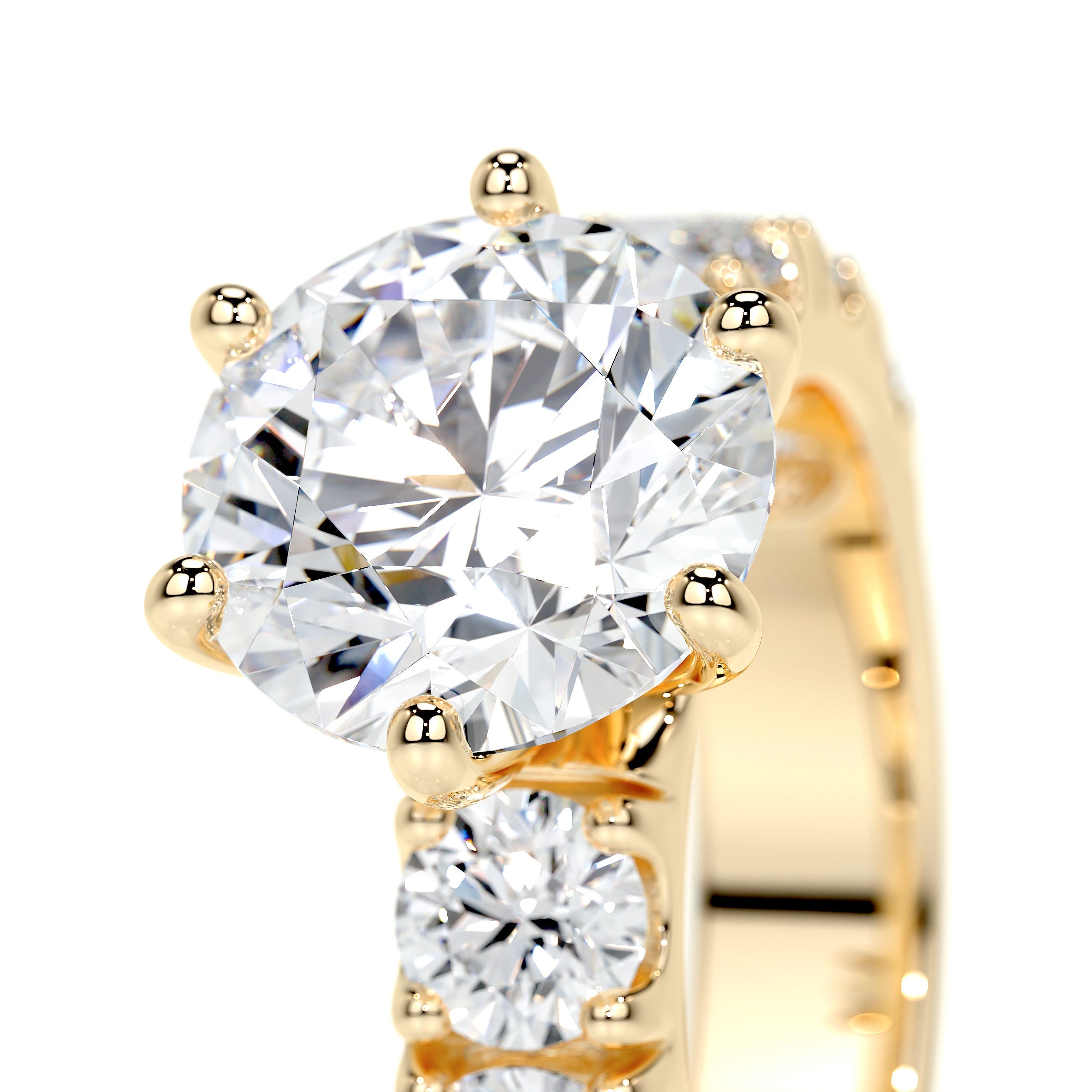 Molly Lab Grown Diamond Ring -18K Yellow Gold、mySite、hinf8tx79