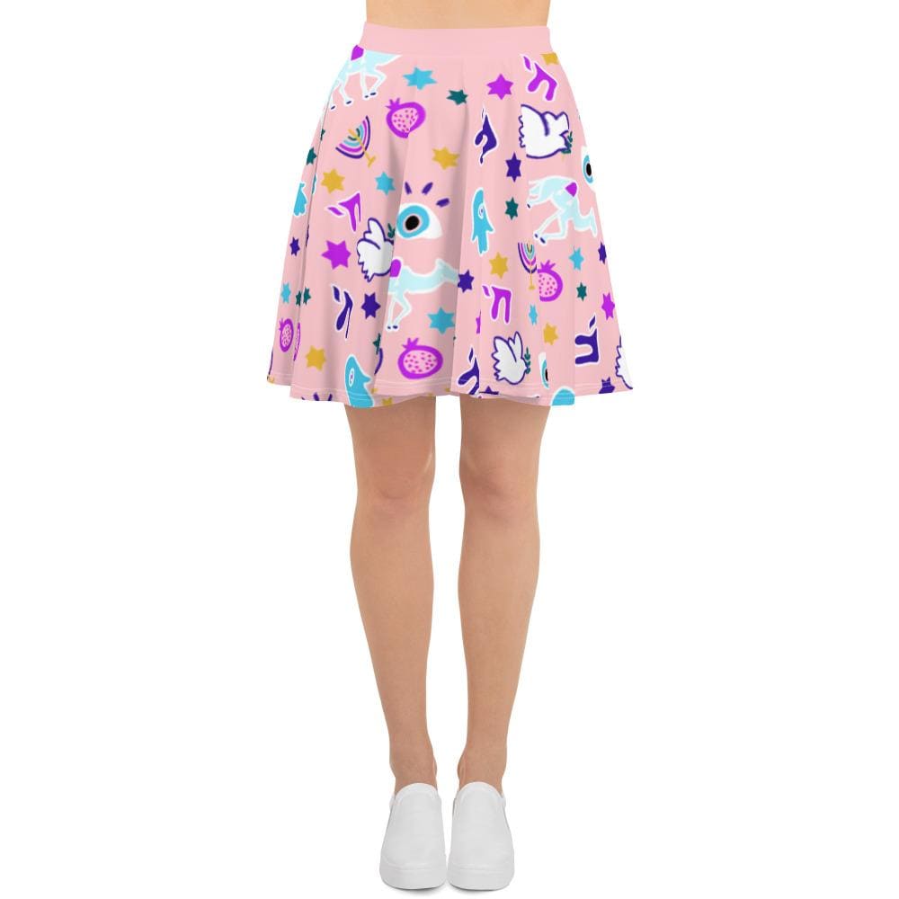 Jewish Life Skater Skirt - Size XL、mySite、topwebapps