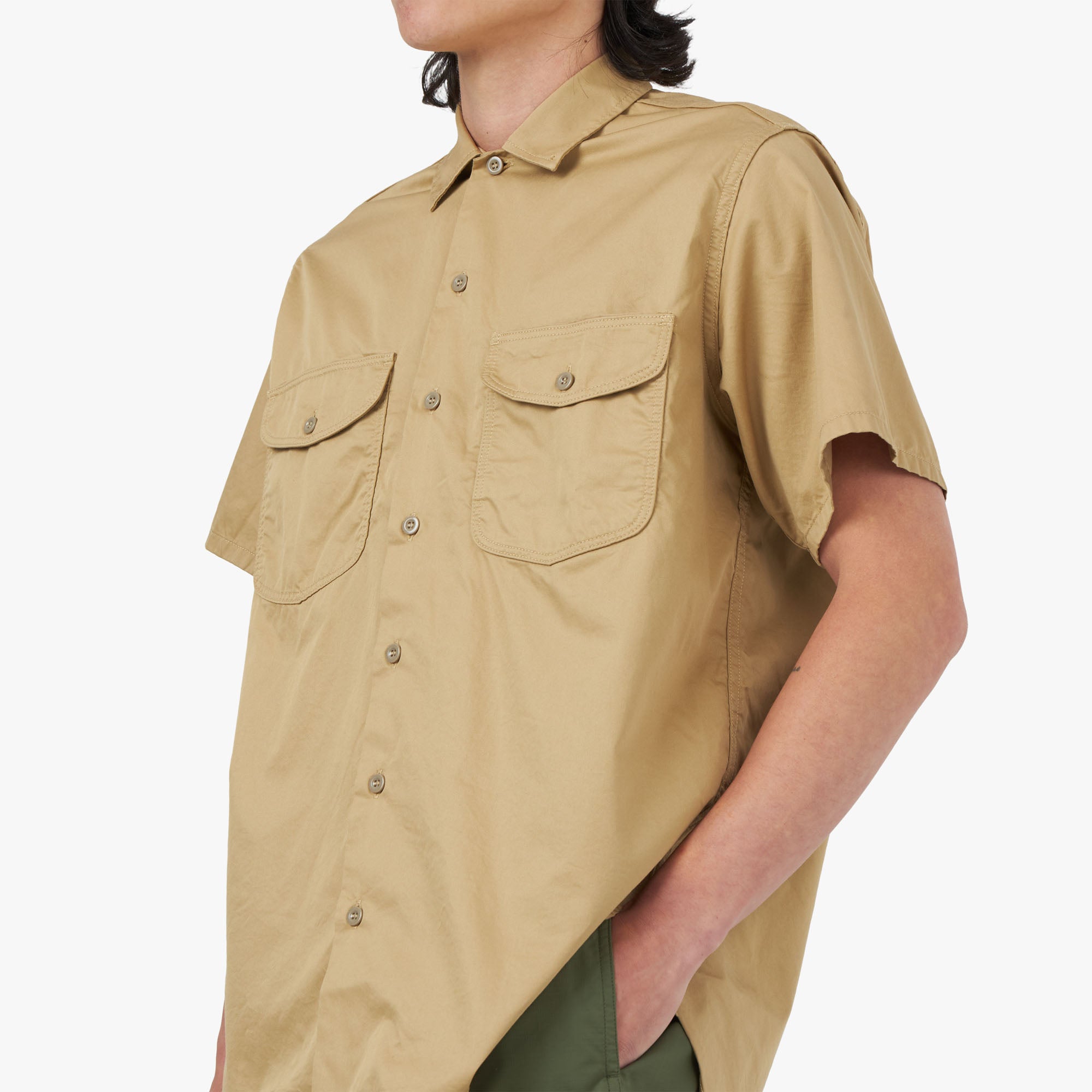  Beams Plus Work Twill Classic Fit / Khaki、mySite、merchandisen