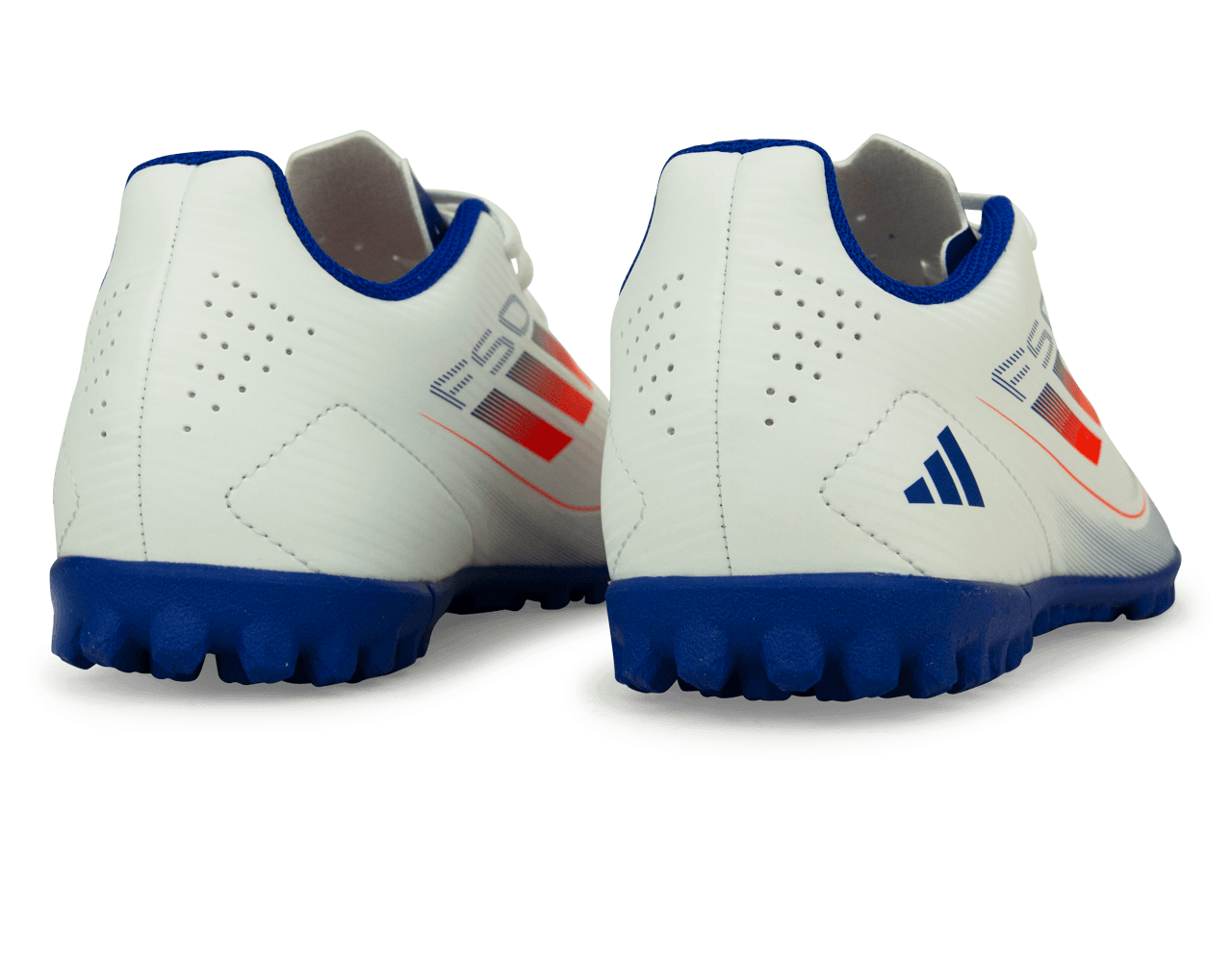 adidas Kids F50 Club TF White/Lucid Blue、mySite、bottomscart