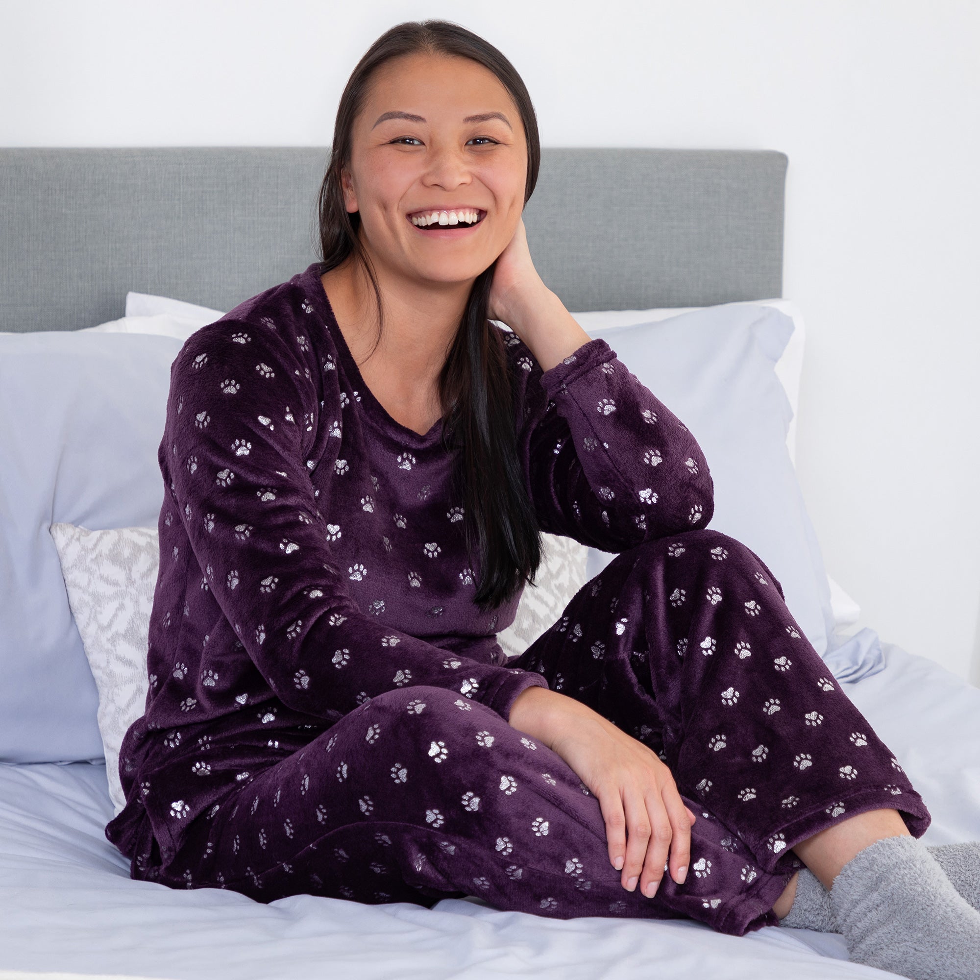 Regal Silver Paws Soft Pajama Set、mySite、camillekostekn