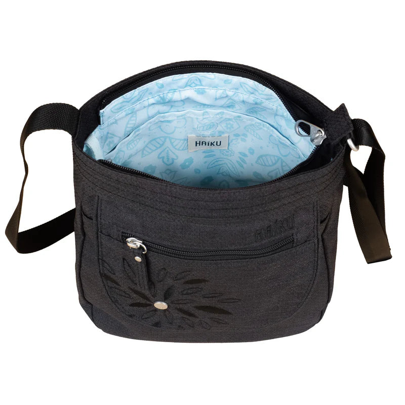  Haiku Women's Jaunt Crossbody Handbag - Black In Bloom、mySite、preschool7hills