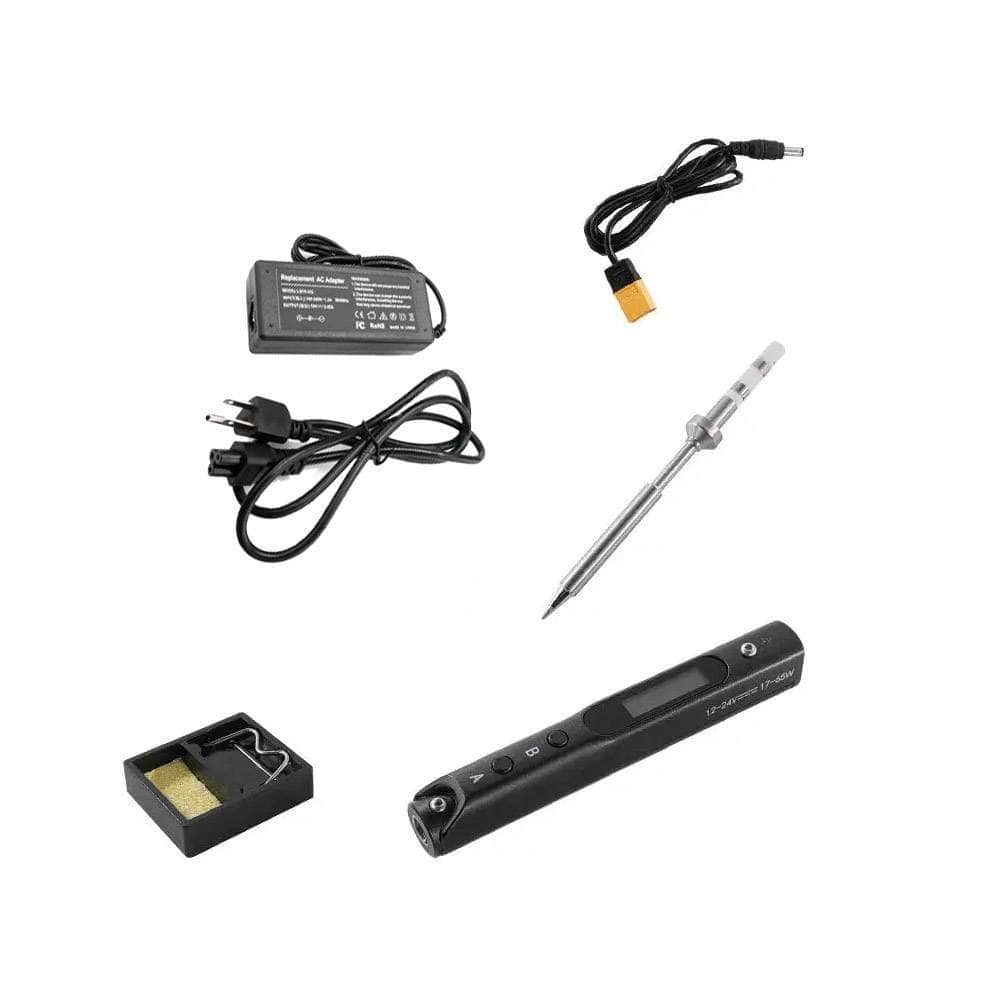  SEQURE Mini SQ-001 65W Digital OLED Soldering Iron w/ 19V Power Supply - TS-B2、mySite、merchandisen