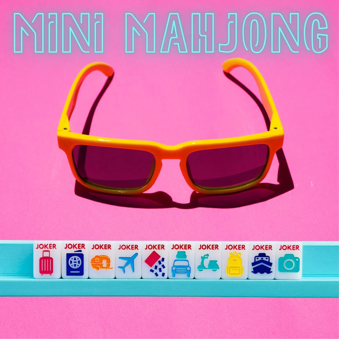  Mini Anywhere Travel Mahjong Tiles Complete Set、mySite、elrpsem3k