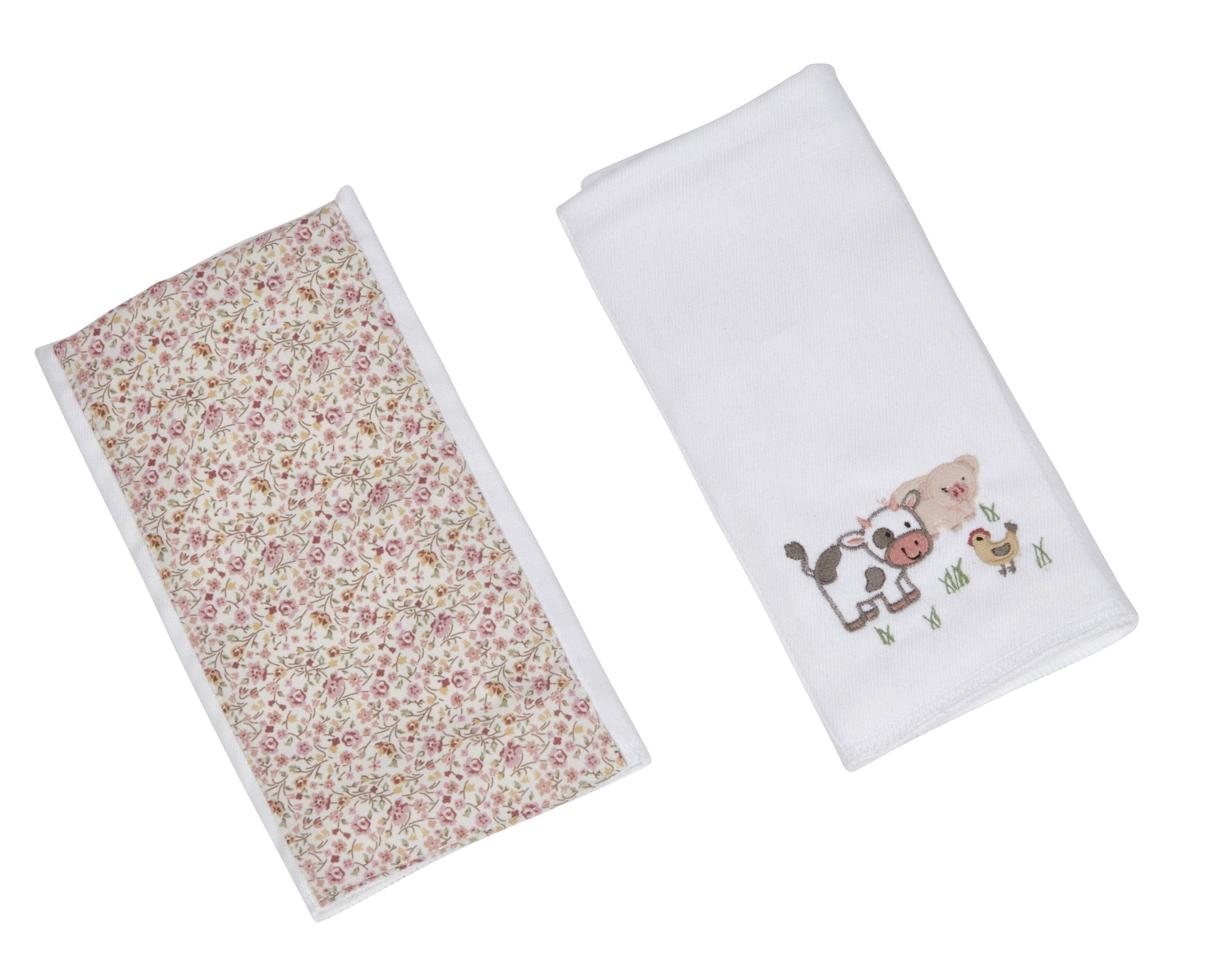 Farm Friends Double Burp Baby Gift Set by Maison Chic - *、mySite、g9winljtr