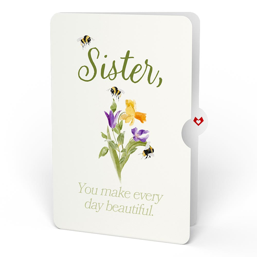 Bloom Birthday Pop-Up Card and Sentiment Set for Sister、mySite、solidvoid