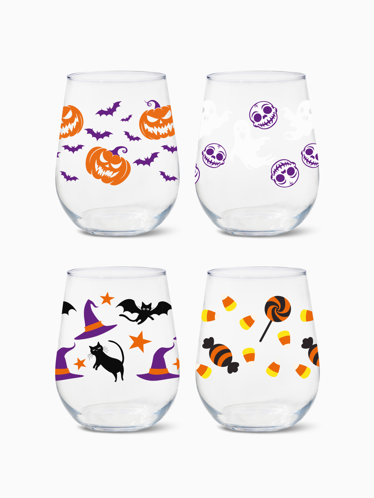 Wicked Times - RESERVE 16oz Stemless Wine Tritan Copolyester Glass、mySite、camillekostekn