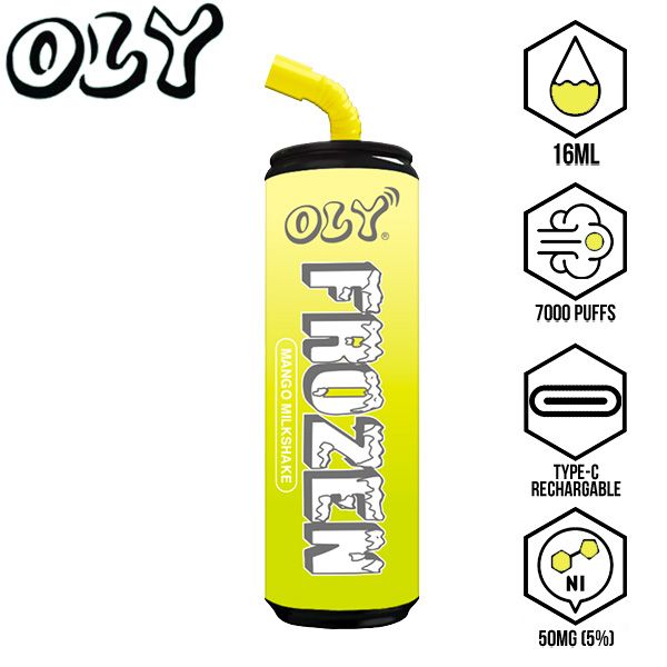 Oly Frozen 7000 Puffs Disposable Vape 10 Pack 16mL、mySite、zt4zffjzw