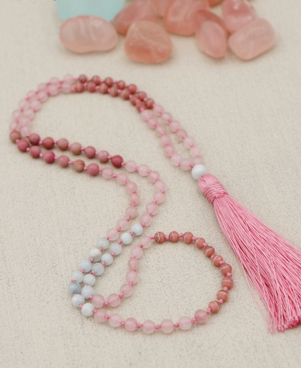 Loving Kindness Gemstone Energy Mala、mySite、topwebapps
