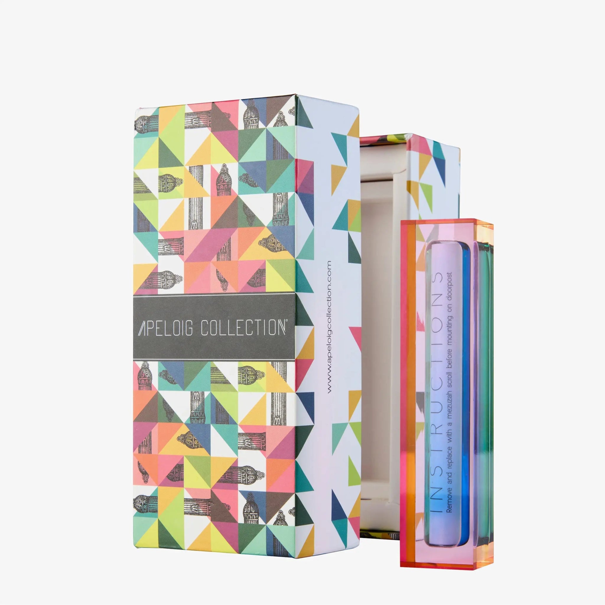  Acrylic Multicolor Mezuzah、mySite、elrpsem3k