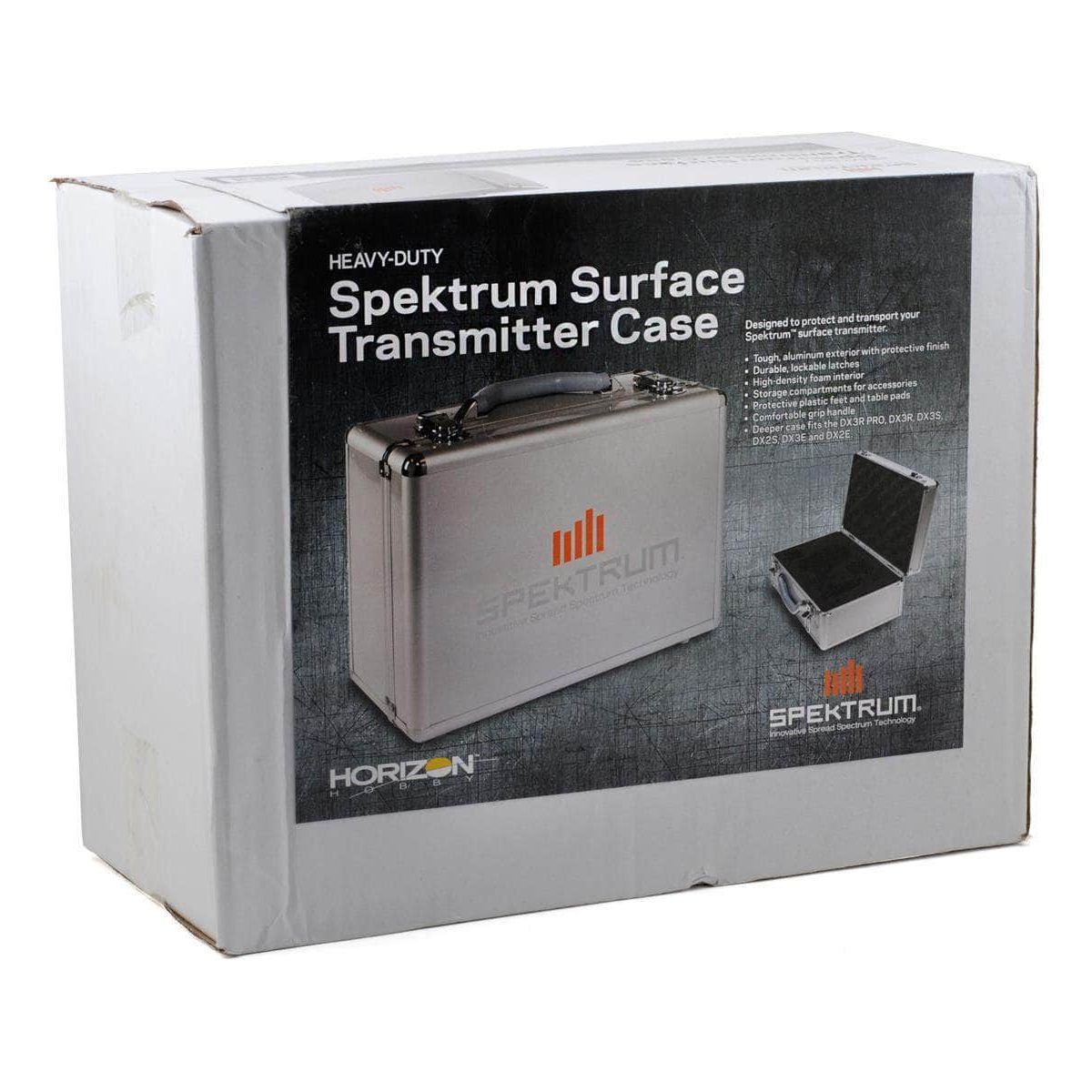  SPM6713, Spektrum RC Aluminum Surface Transmitter Case、mySite、merchandisen