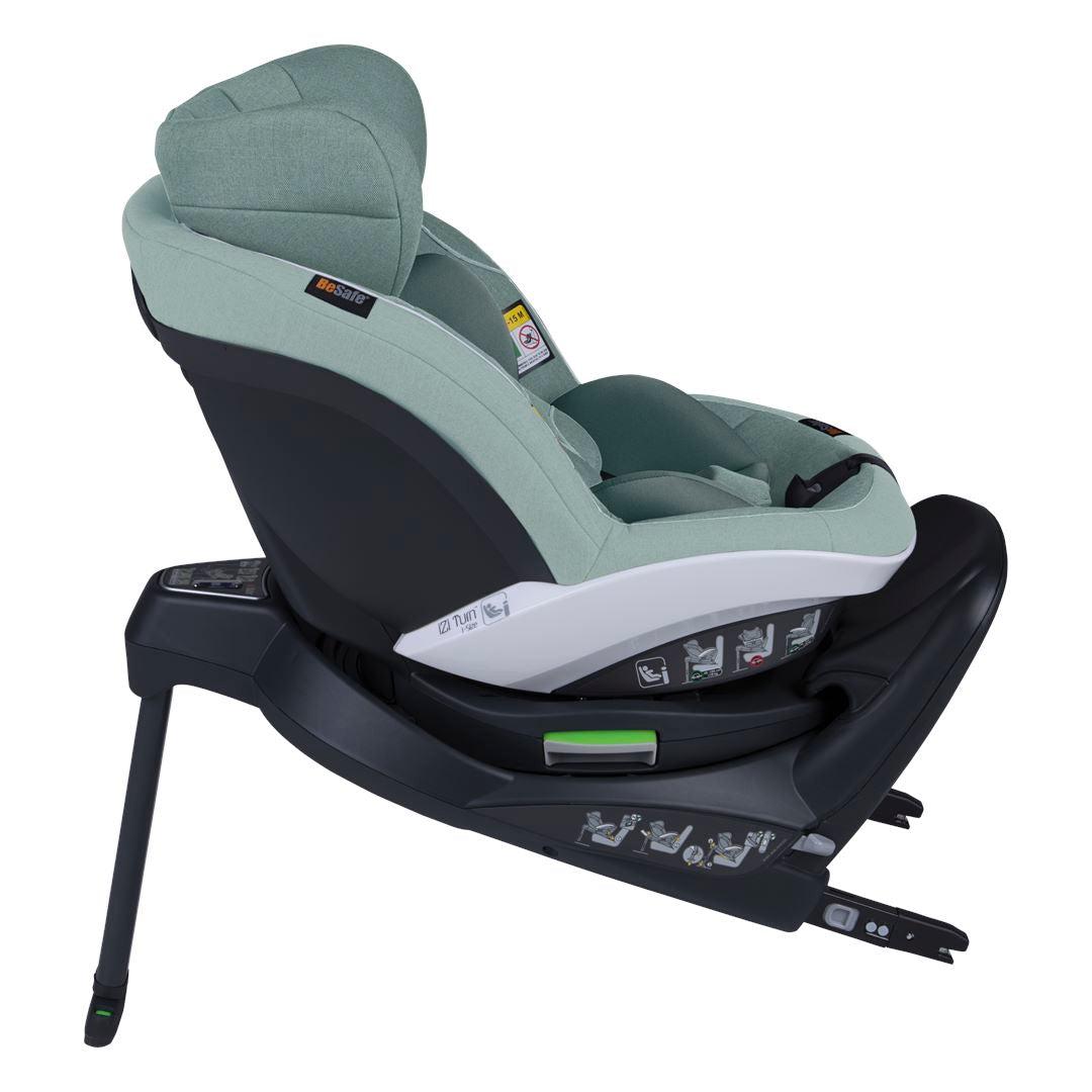  BeSafe iZi Turn i-Size Car Seat - Sea Green Melange、mySite、merchandisen