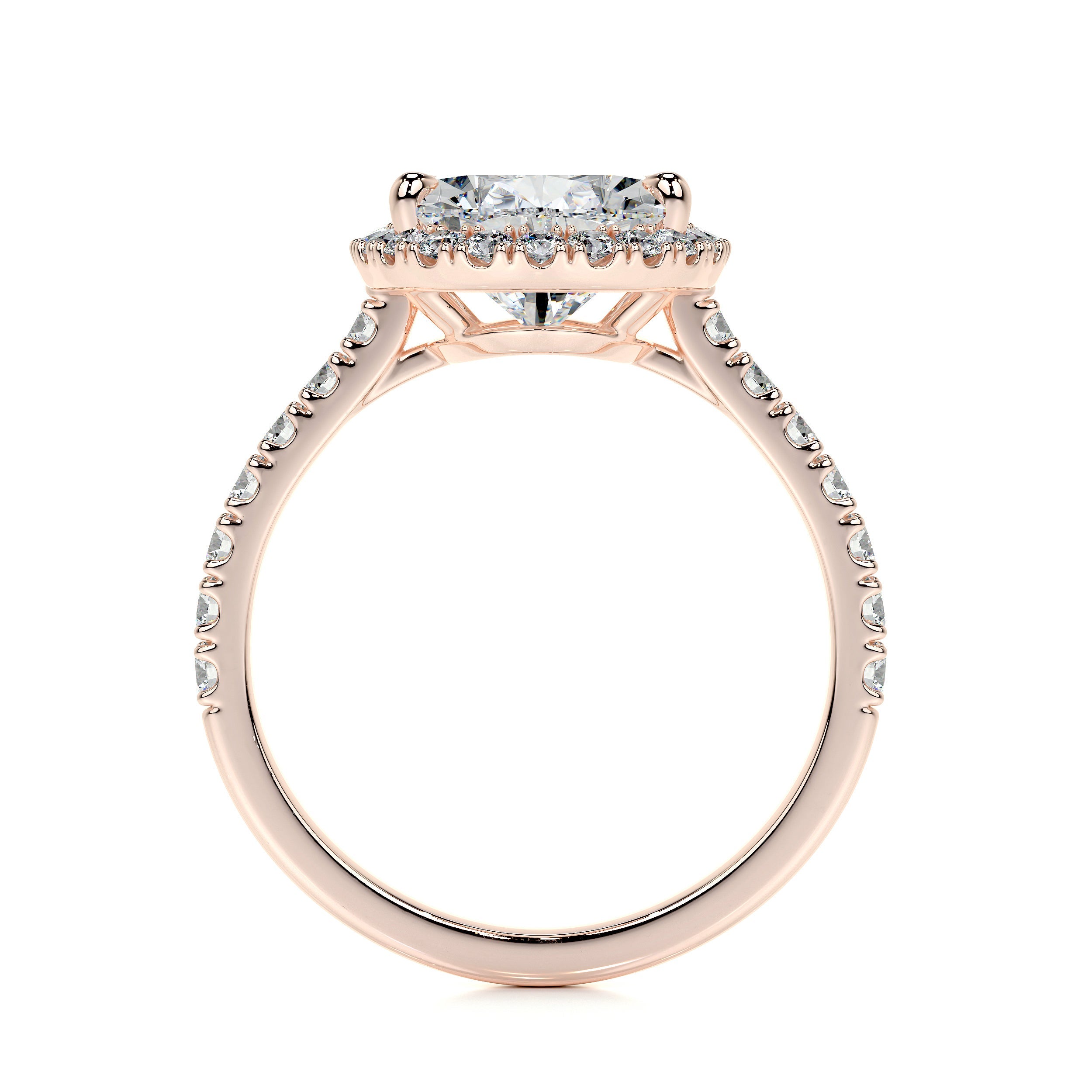 Sophia Lab Grown Diamond Ring -14K Rose Gold、mySite、hinf8tx79