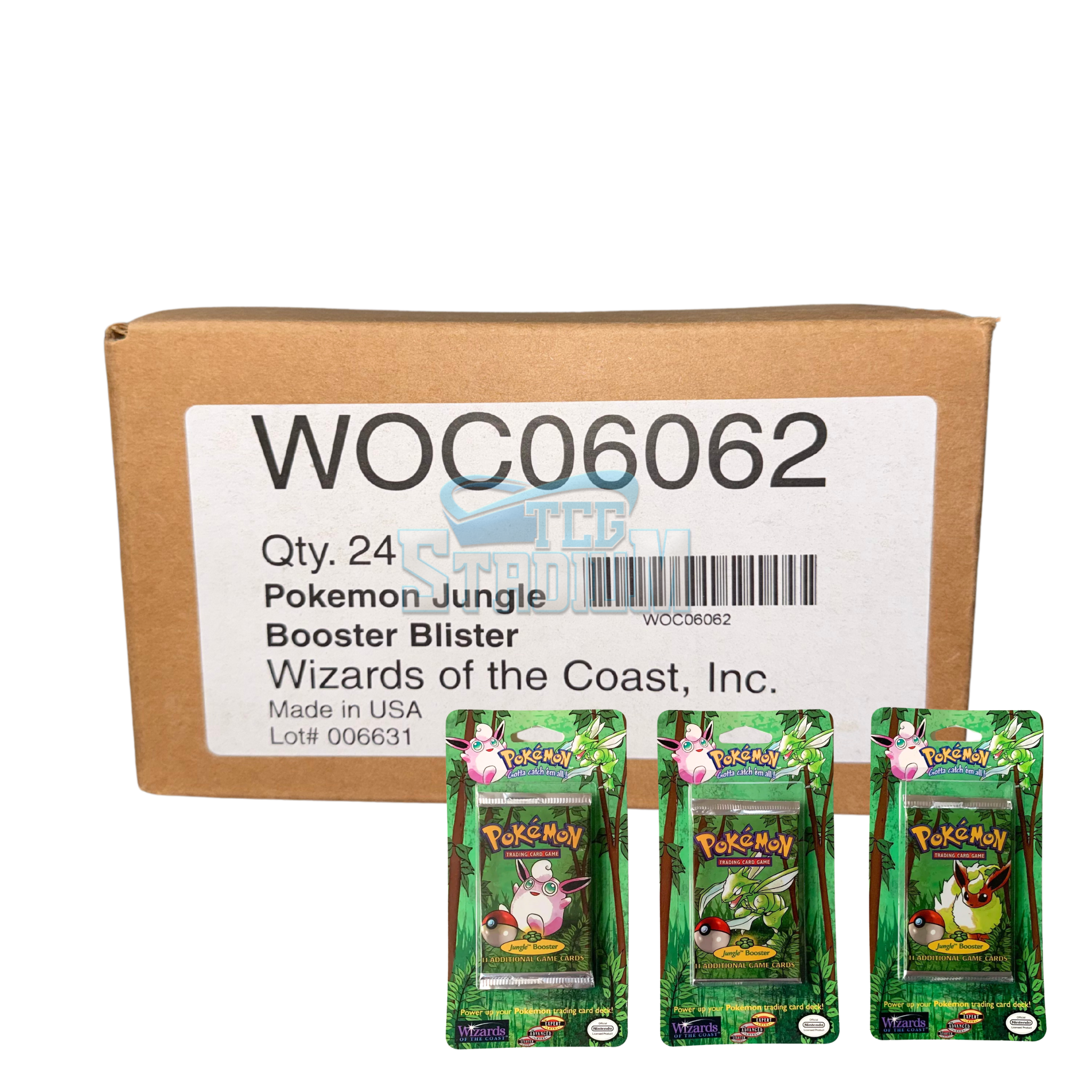 CERTIFIED AUTHENTIC Factory Sealed Unlimited Jungle Blister Case (24x WOTC Unlimited Pokémon Blisters)、mySite、waistdrama