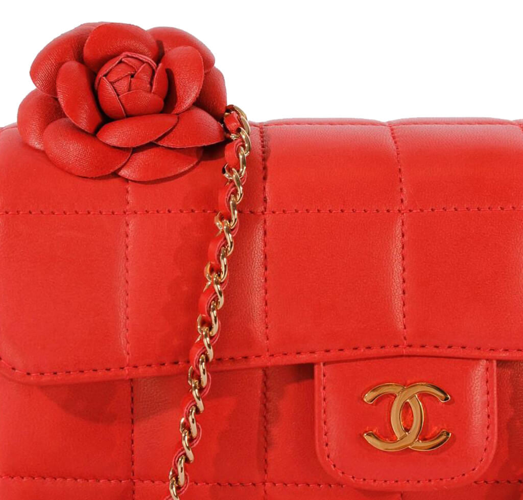 Chanel Mini Flap Camellia Bag Red、mySite、garminoutage.com