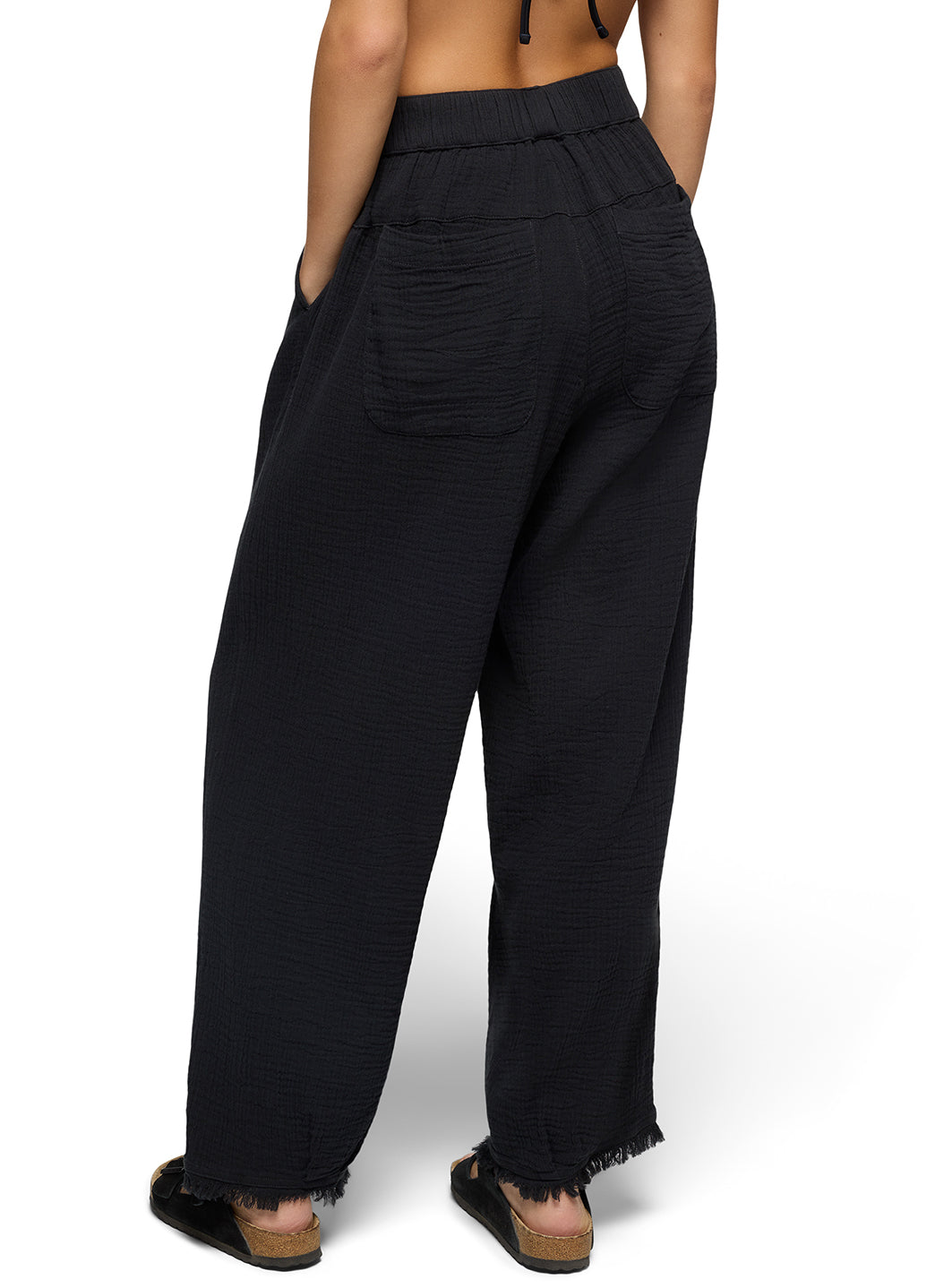 prAna Women's Solid Hideaways Wide Leg Pant、mySite、noshort