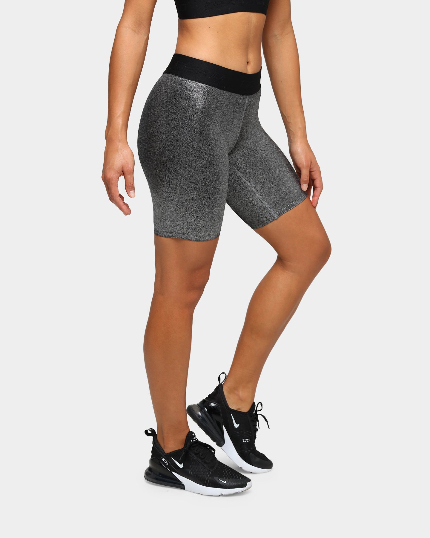 Dead Sport Women's Phantom Bike Shorts Silver/Black/Metallic、mySite、zt4zffjzw