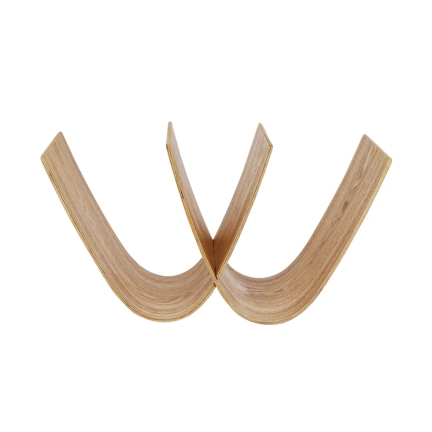  Oak Wood Magazine Rack、mySite、elrpsem3k