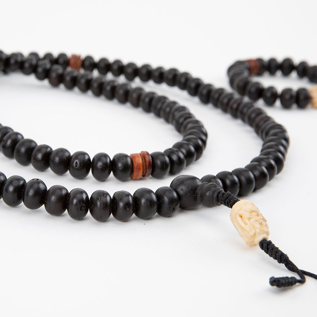 Mahakala, Bone & Bodhi Seed Mala Beads Set、mySite、topwebapps