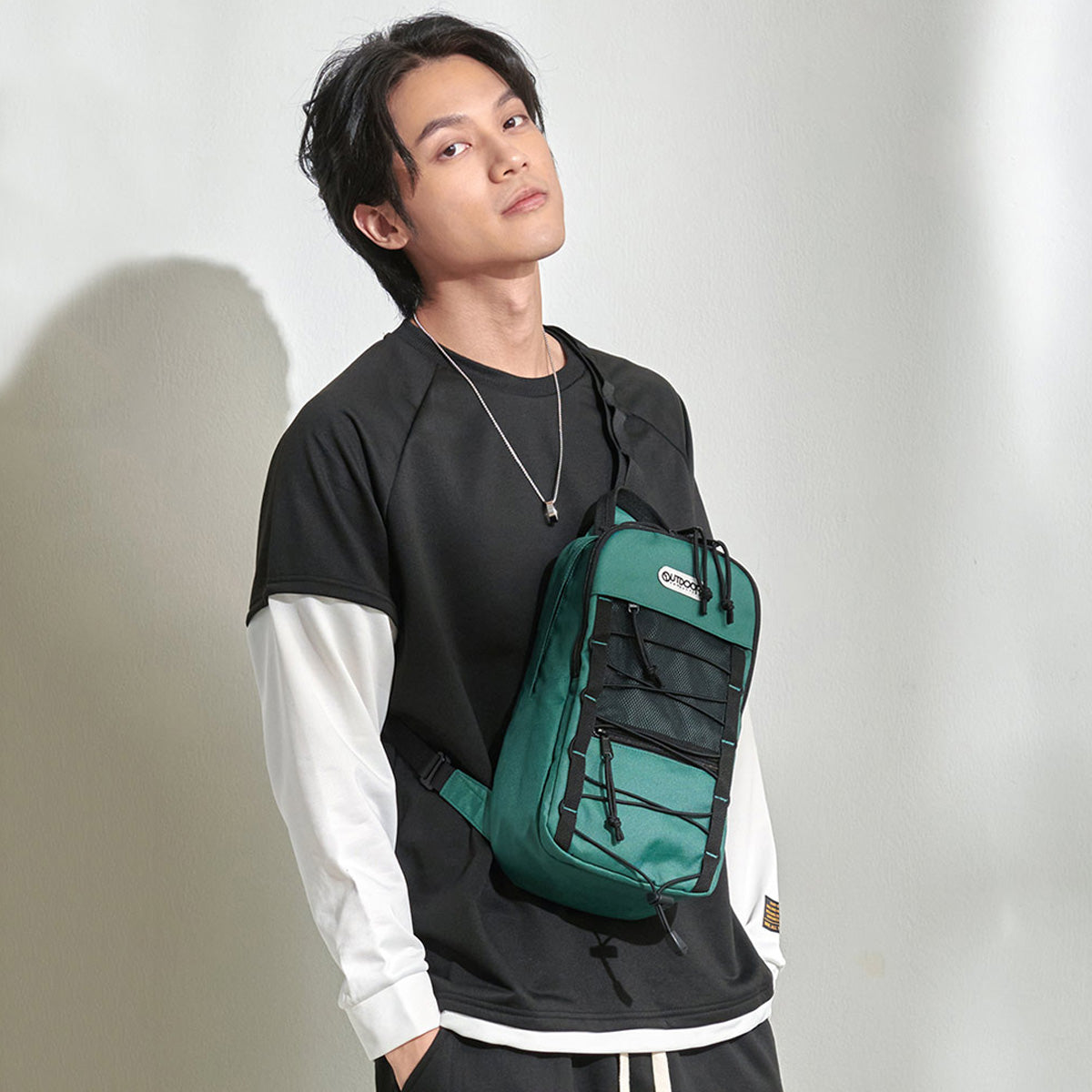 243124 Mesh Rope Sling Bag、mySite、garminoutage.com