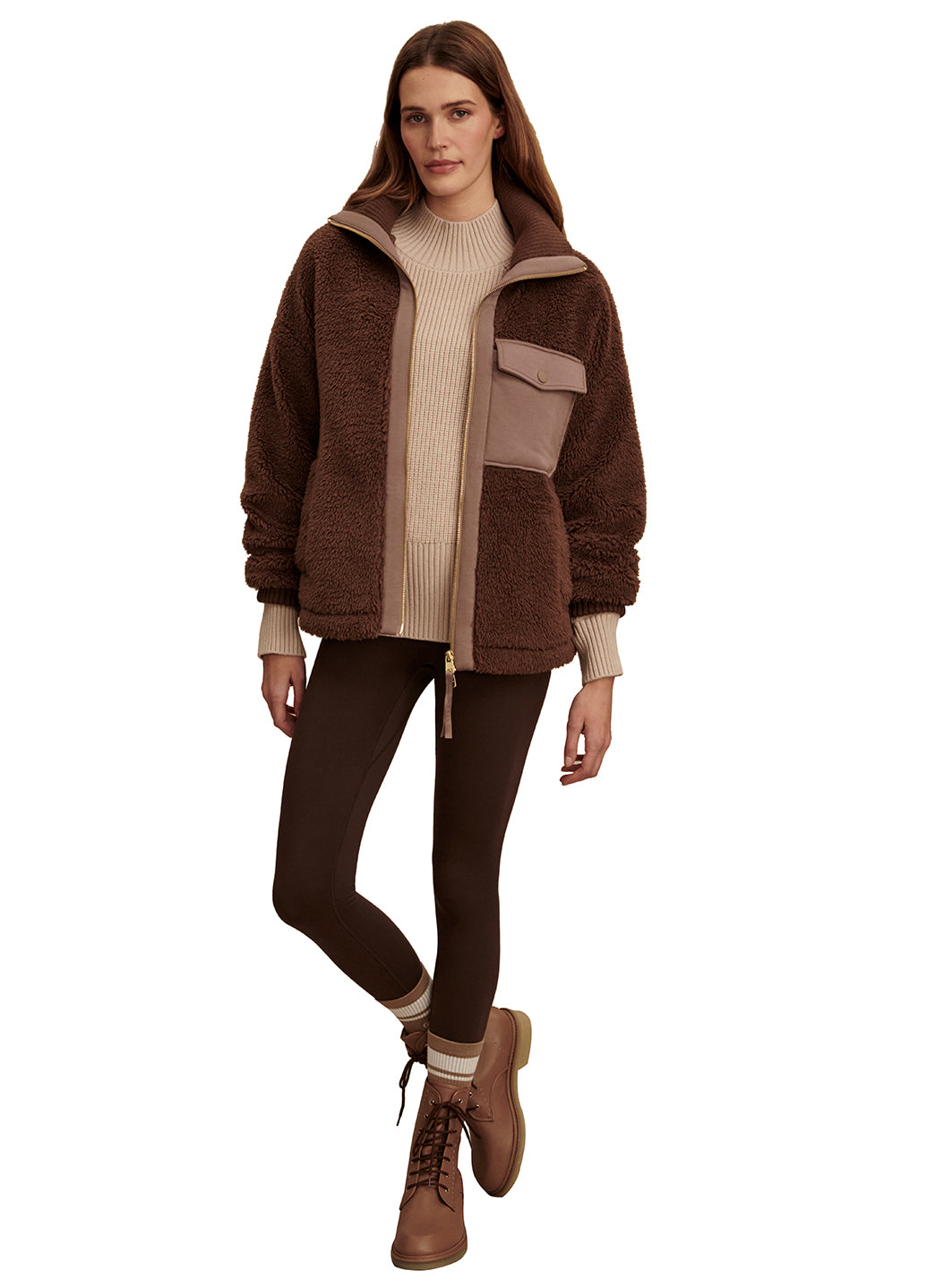 Varley Lowell Sherpa Jacket、mySite、noshort