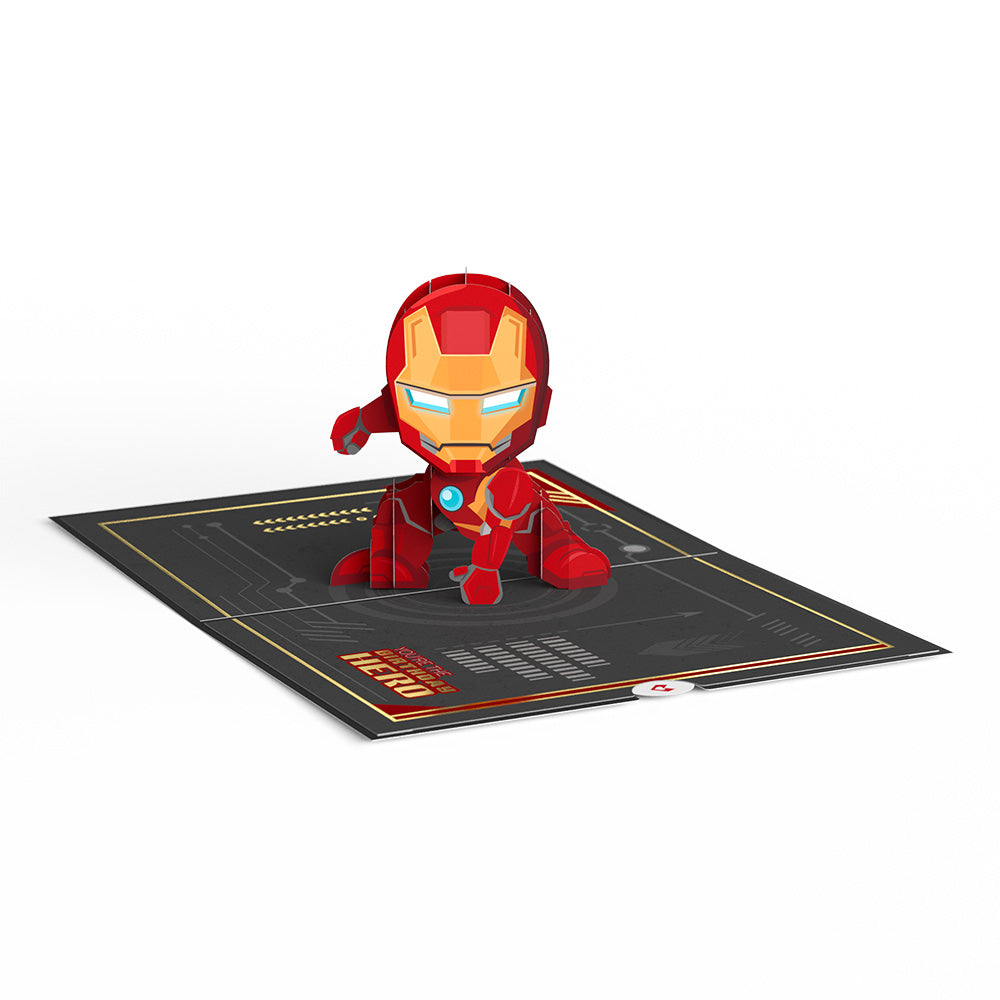 Marvel’s Avengers Iron Man Birthday Pop-Up Card、mySite、solidvoid