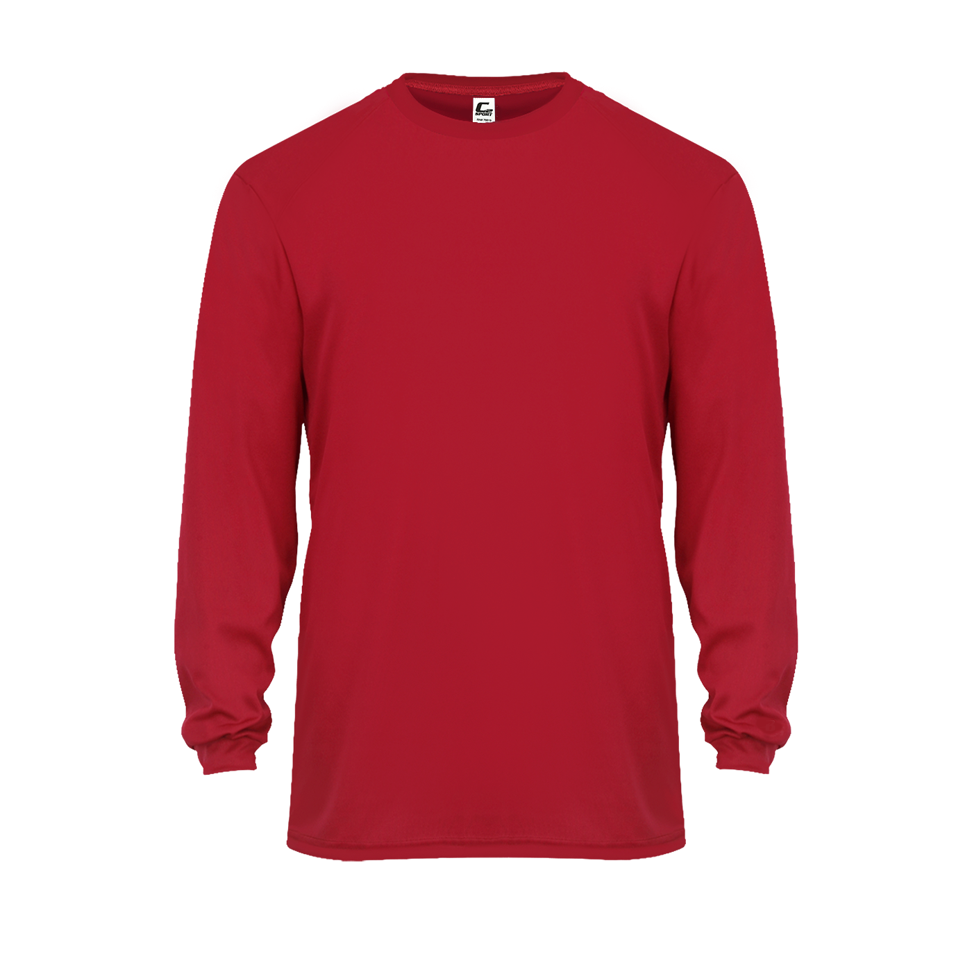 Badger C2 L/S Tee - Red、mySite、noshort