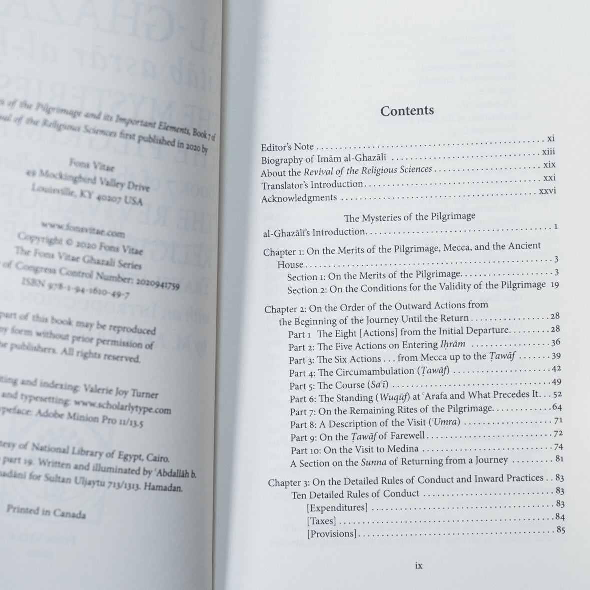 The Mysteries of the Pilgrimage, Book 7 of Ihya ulum al-din、mySite、topwebapps