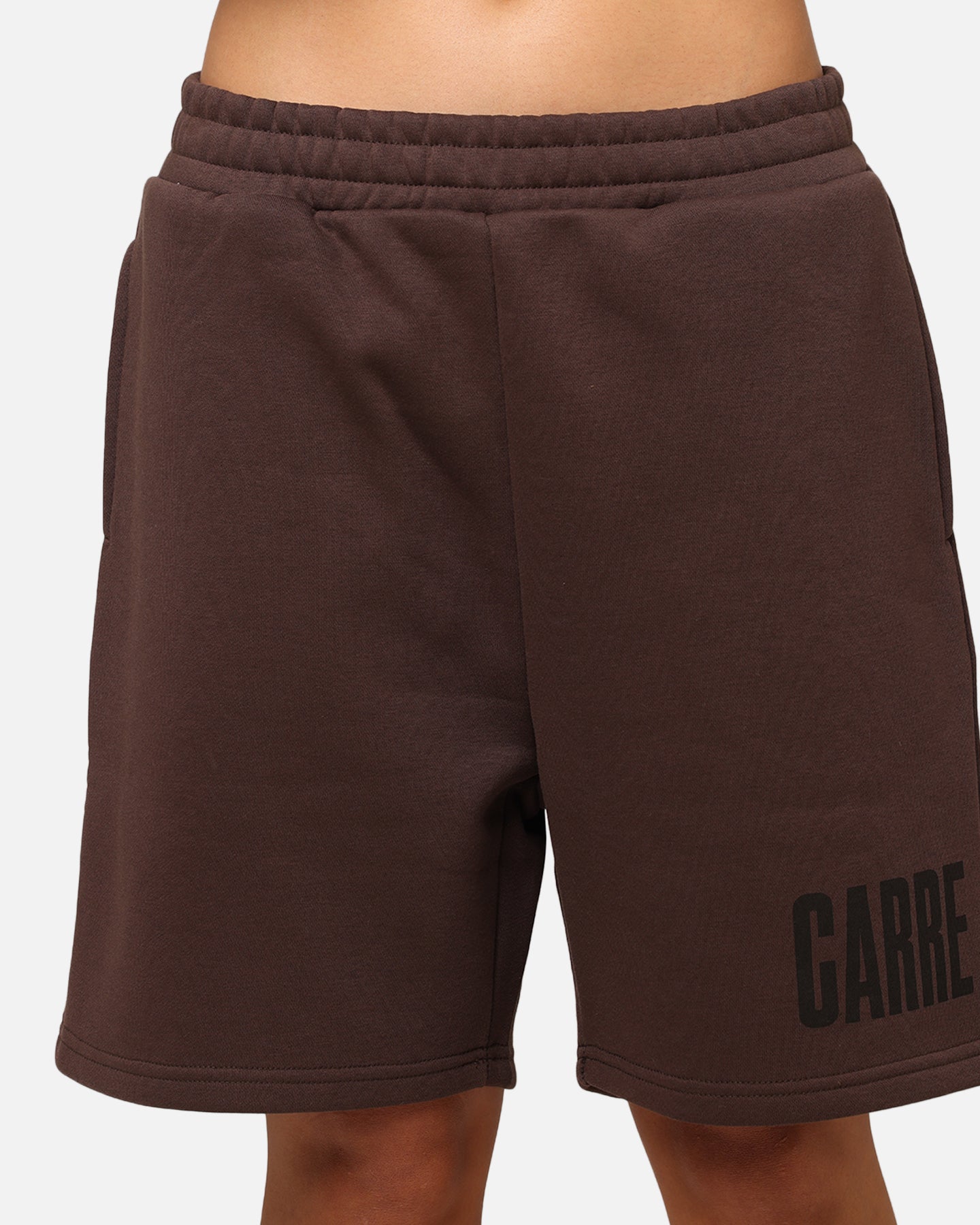 Carre Premium Essentials Sweat Shorts Chocolate、mySite、zt4zffjzw