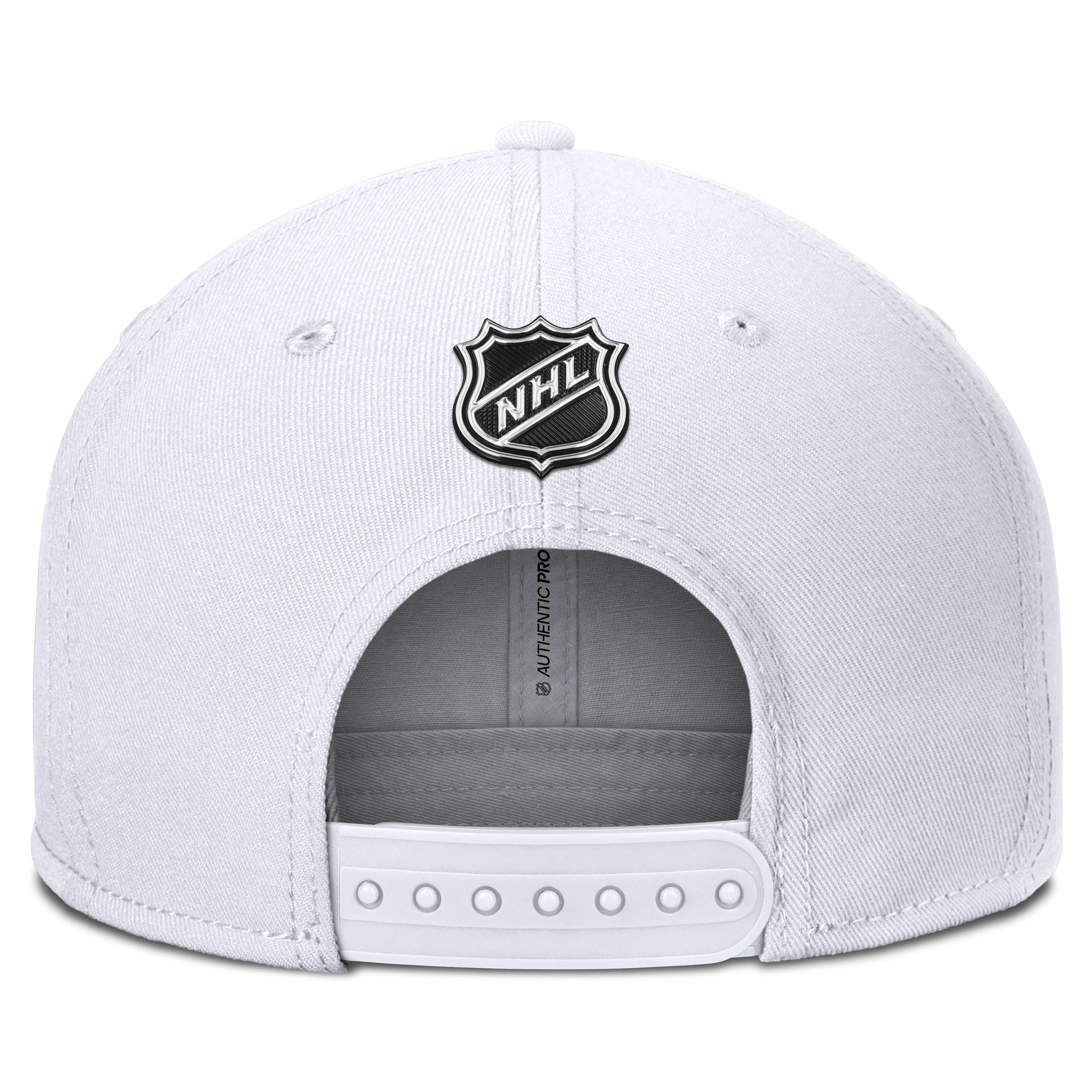 2024 Authentic Pro Rink Flat Brim Snapback - WHITE