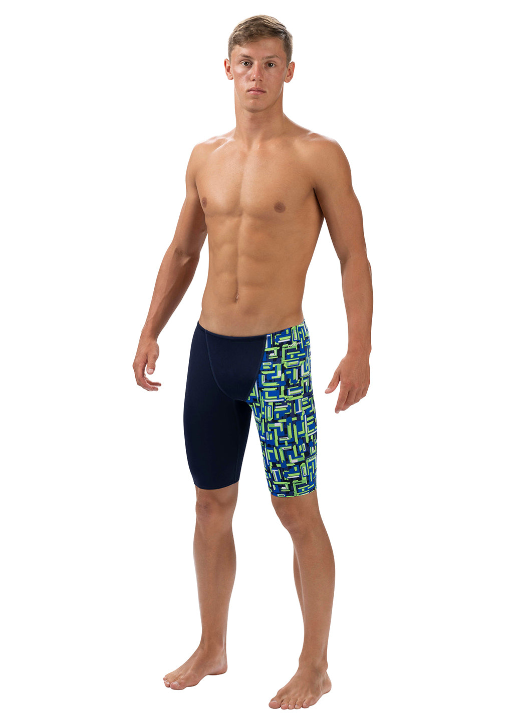 Dolfin Men's Bionic Asymmetrical Jammer Swimsuit、mySite、noshort