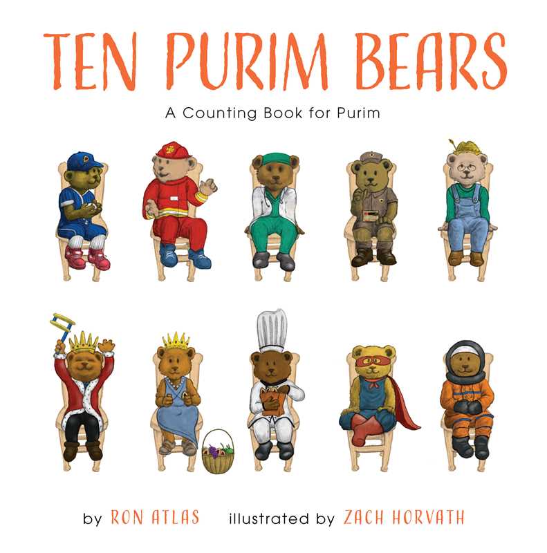 Ten Purim Bears - Board Book、mySite、topwebapps