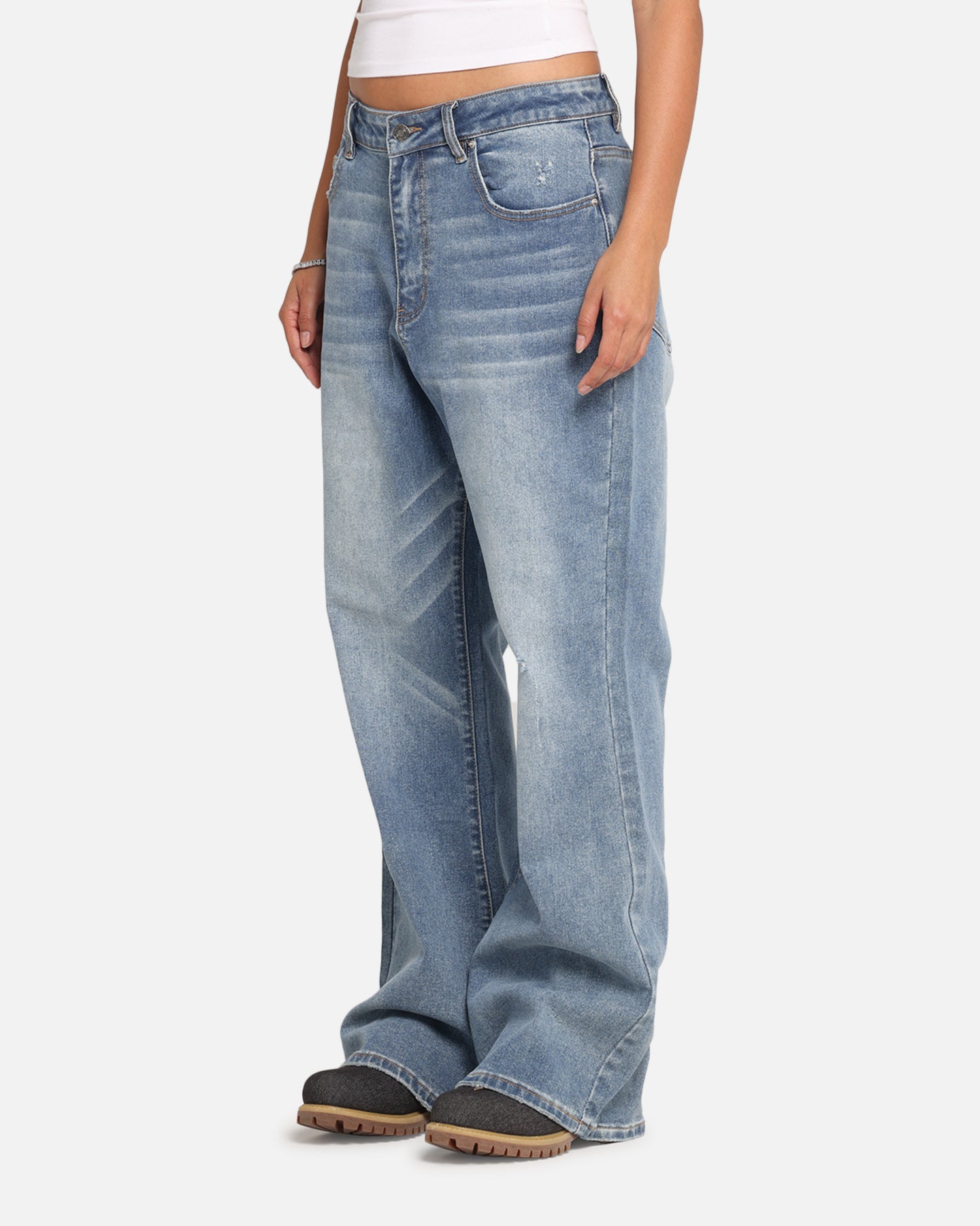 XXIII Game Play Flared Jeans Blue Denim、mySite、zt4zffjzw