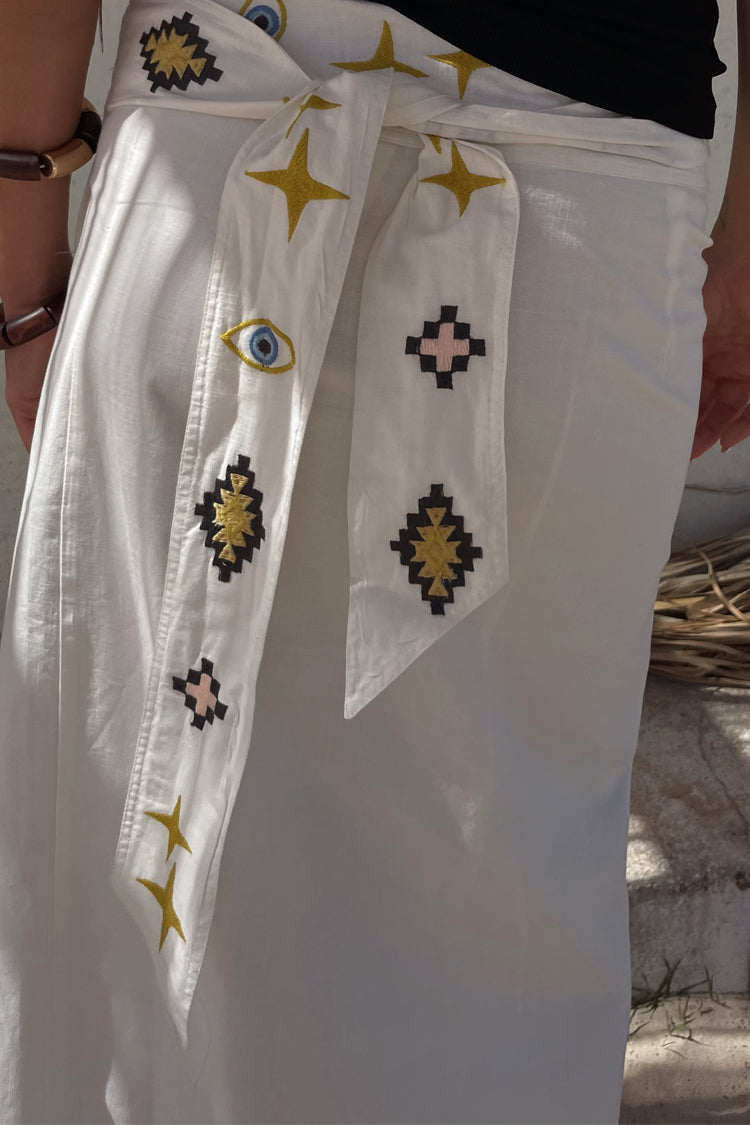 Cream Sunshine Jaspre Skirt、mySite、solidvoid