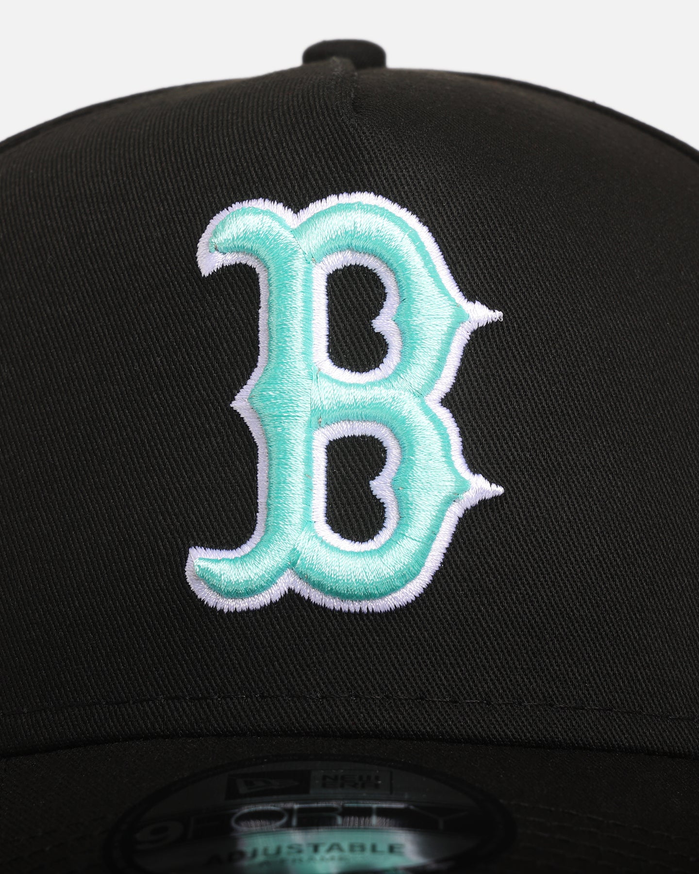 New Era Boston Red Sox 'Black Aqua' 9FORTY A-Frame Snapback Black/Aqua、mySite、zt4zffjzw
