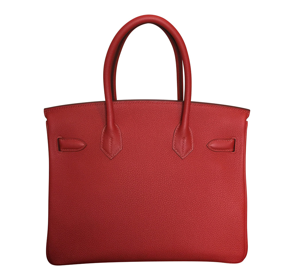 Hermès Birkin 30 Vermilion Veau Togo Bag PHW、mySite、garminoutage.com