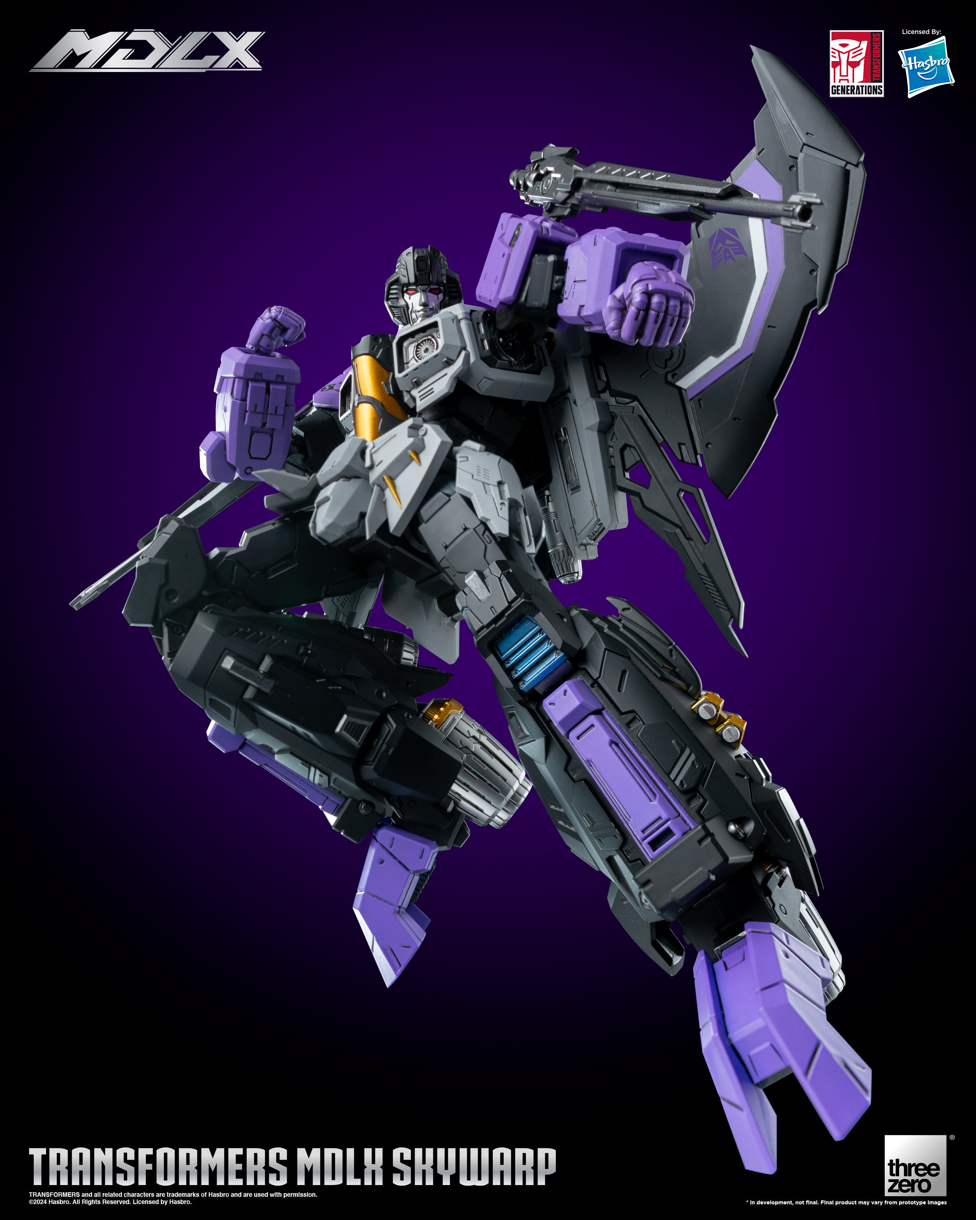 Threezero Transformers MDLX Skywarp、mySite、hgirdovlk