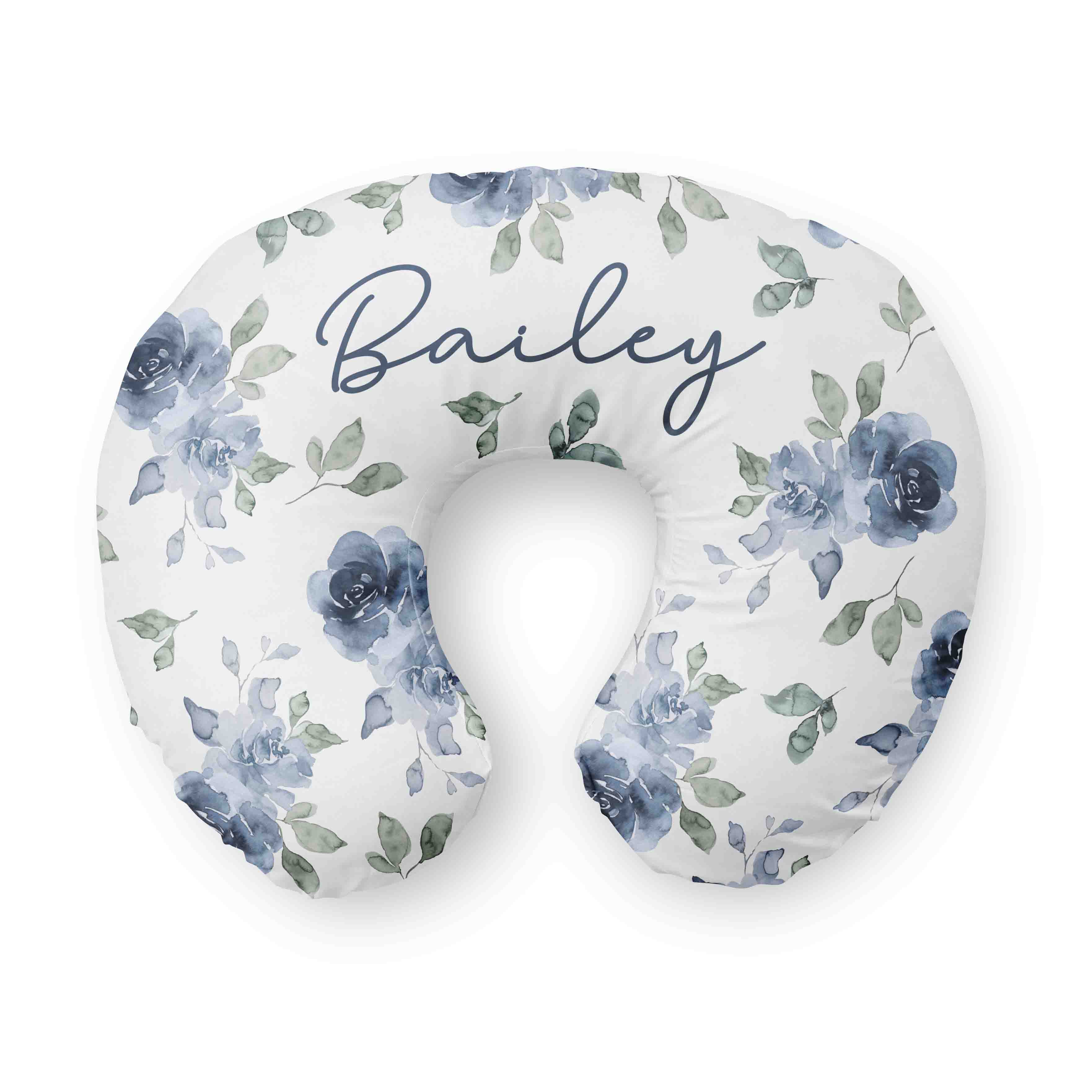 Personalized Nursing Pillow Covers | Bailey's Blue Floral、mySite、layawaytickets