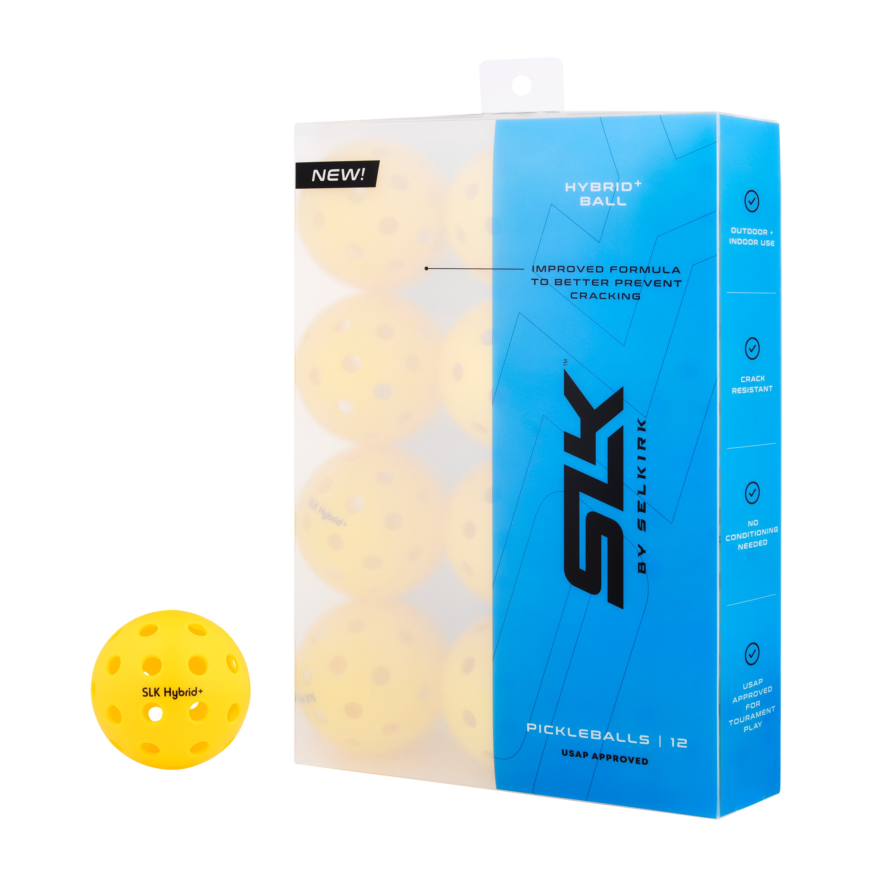 SLK Hybrid+ Pickleball - 12 pack、mySite、noshort